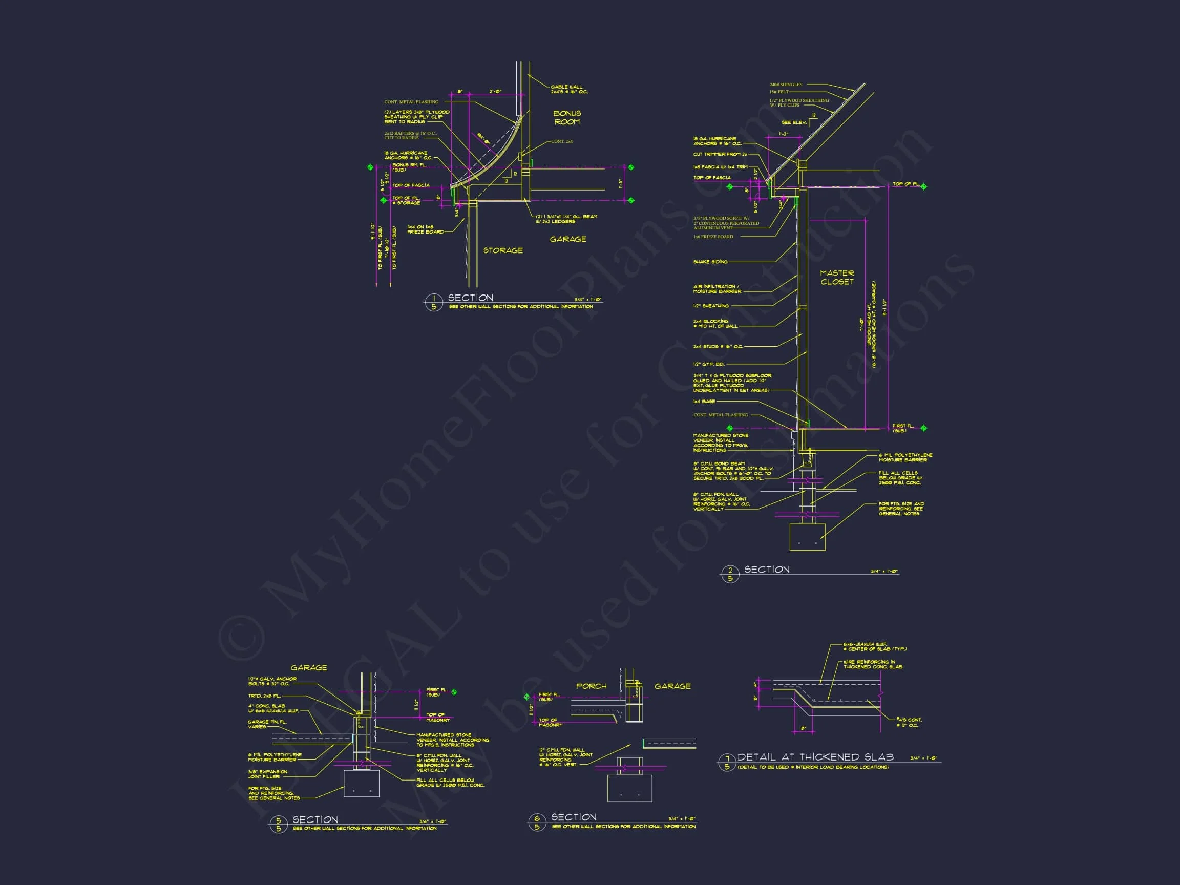 Spacious Modern Craftsman house Plan with 5 Bedroom Design
