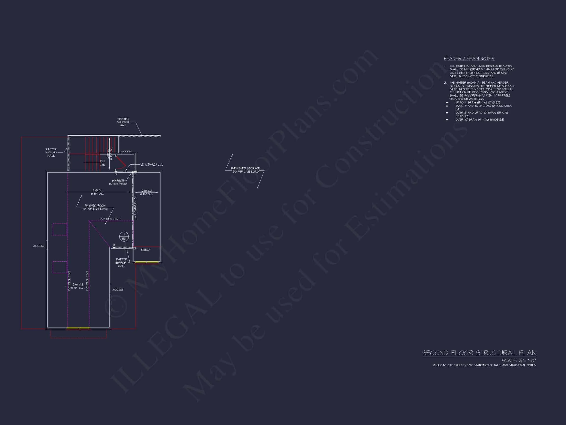Spacious Modern Craftsman house Plan with 5 Bedroom Design