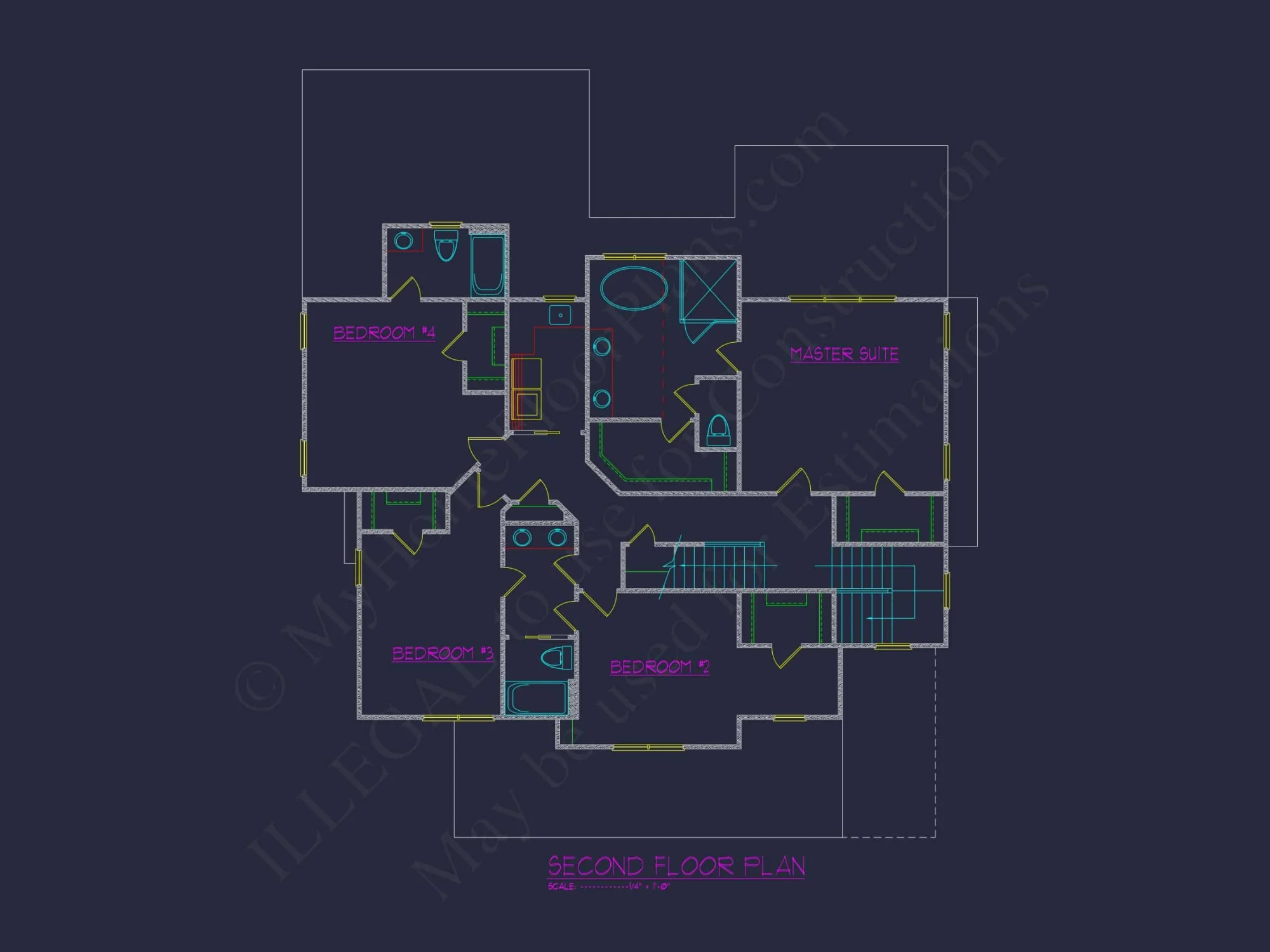 Elegant house Plan with 5 Beds, CAD Designs, and Spacious Floor Plan