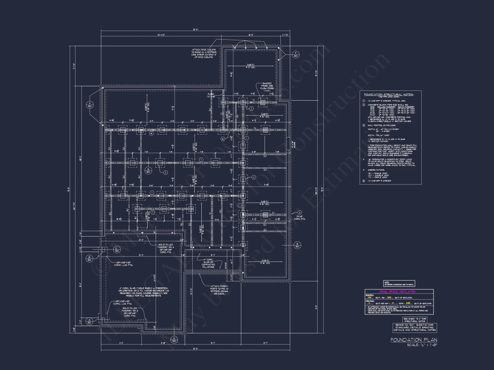 Detached Garage house Blueprint with Workshop Design