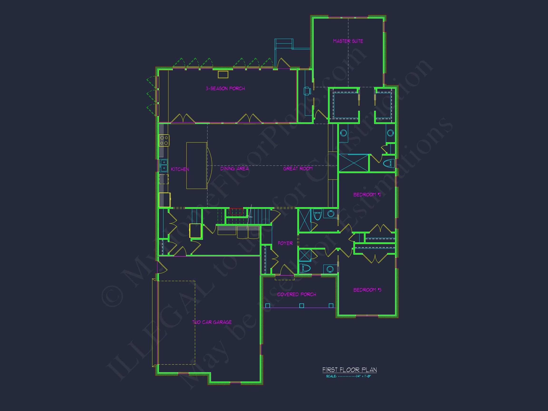 16-1237 BOAT GARAGE PLAN - Detached Garage House Blueprint with Workshop Design 4 Detached Garage house Blueprint with Workshop Design