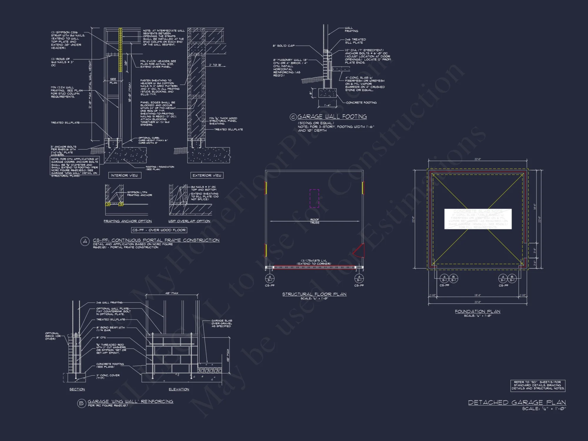 Custom Garage Floor Plan