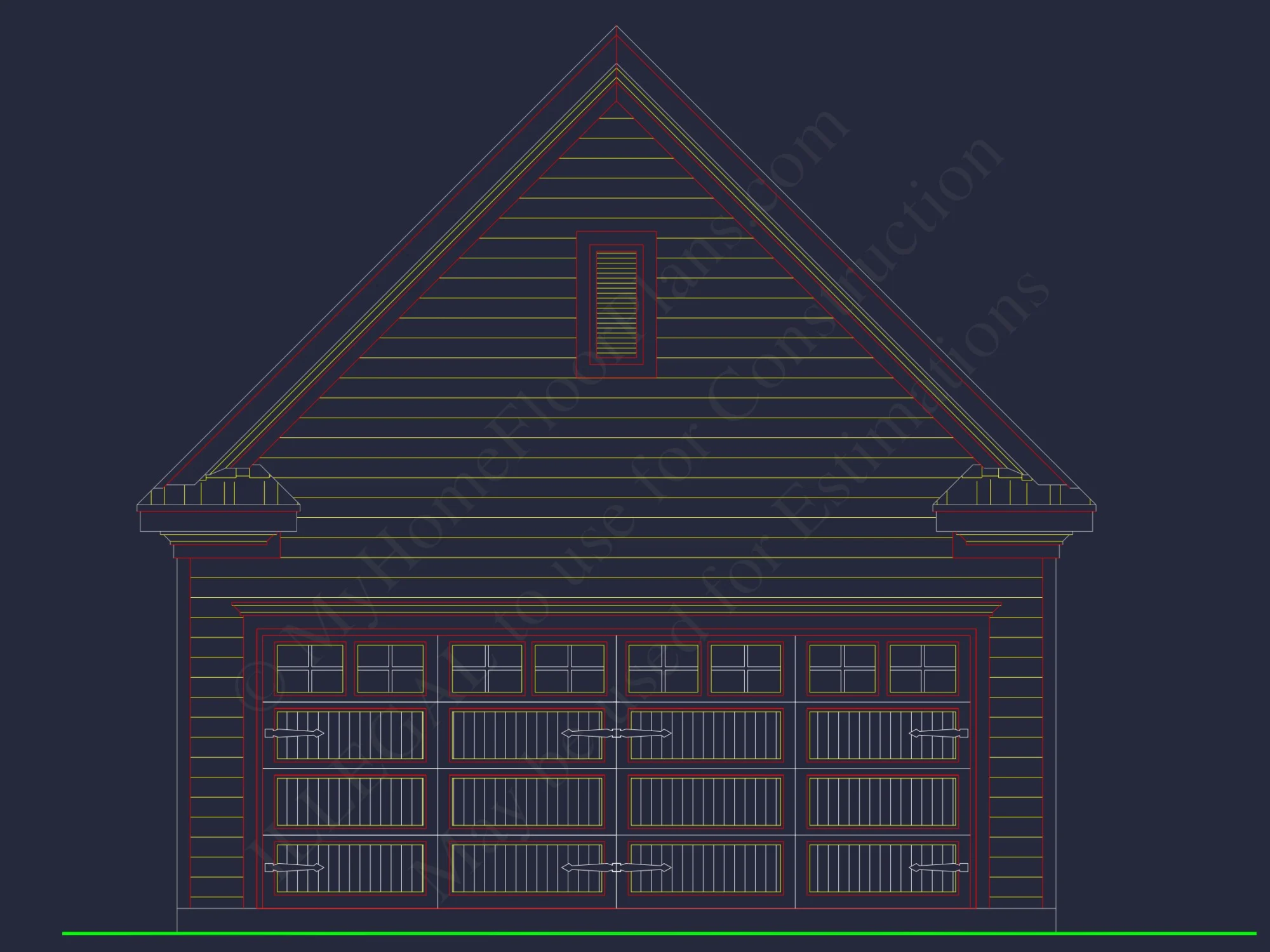 Custom Garage Floor Plan