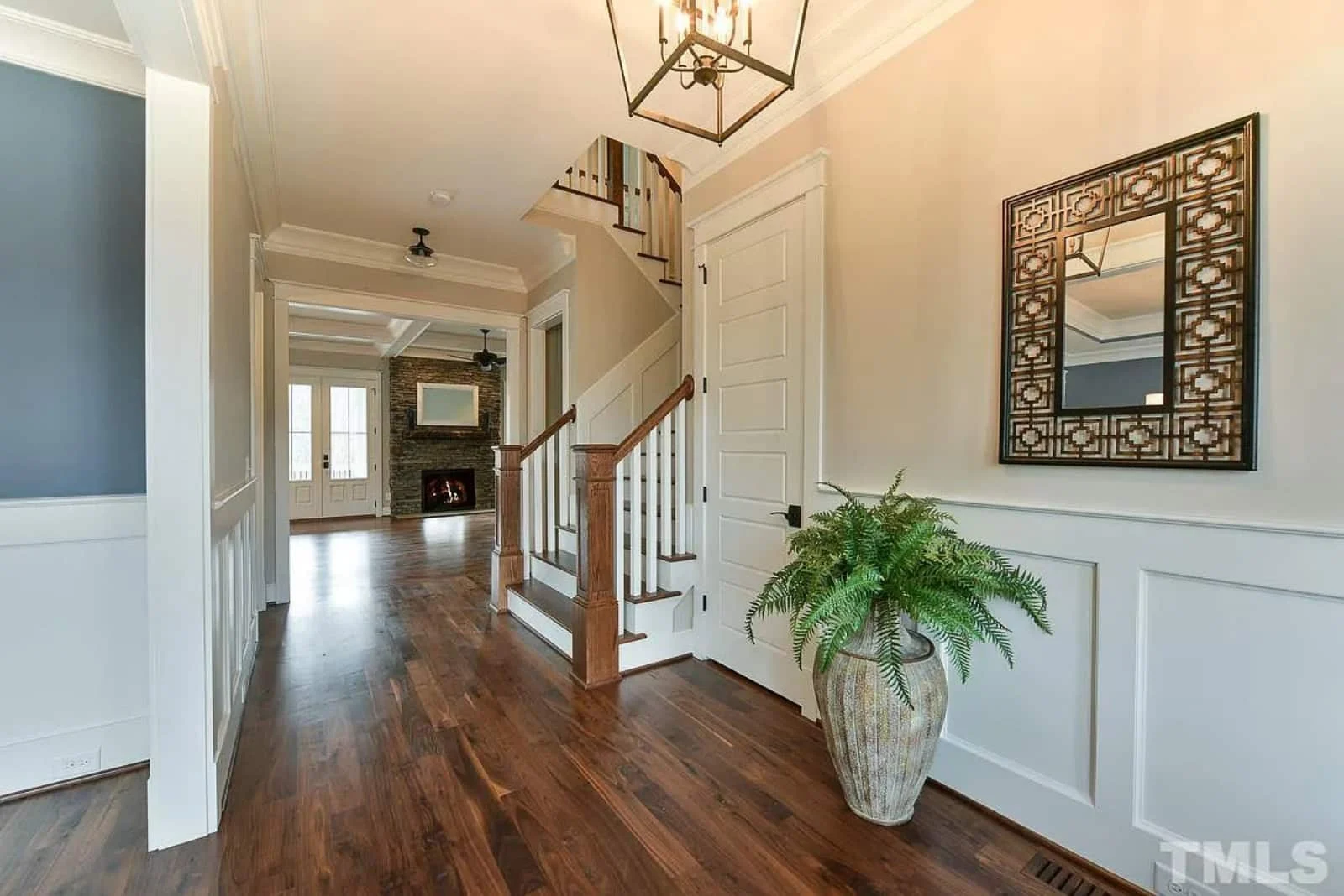 15-1328 HOUSE PLAN - 6-Bed, 7-Bath, 4,465 SF Modern Farmhouse House Plan 8 Modern Colonial house Blueprint with 6 Beds & 7 Baths