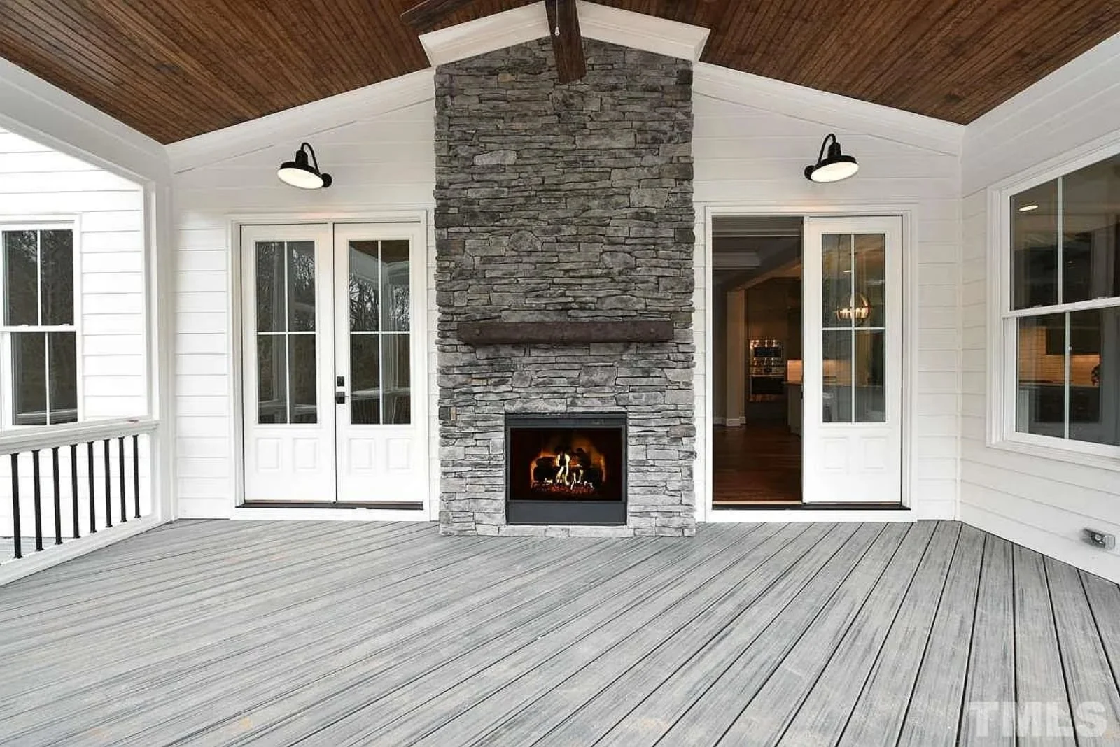 15-1328 HOUSE PLAN - 6-Bed, 7-Bath, 4,465 SF Modern Farmhouse House Plan 4 Modern Colonial house Blueprint with 6 Beds & 7 Baths