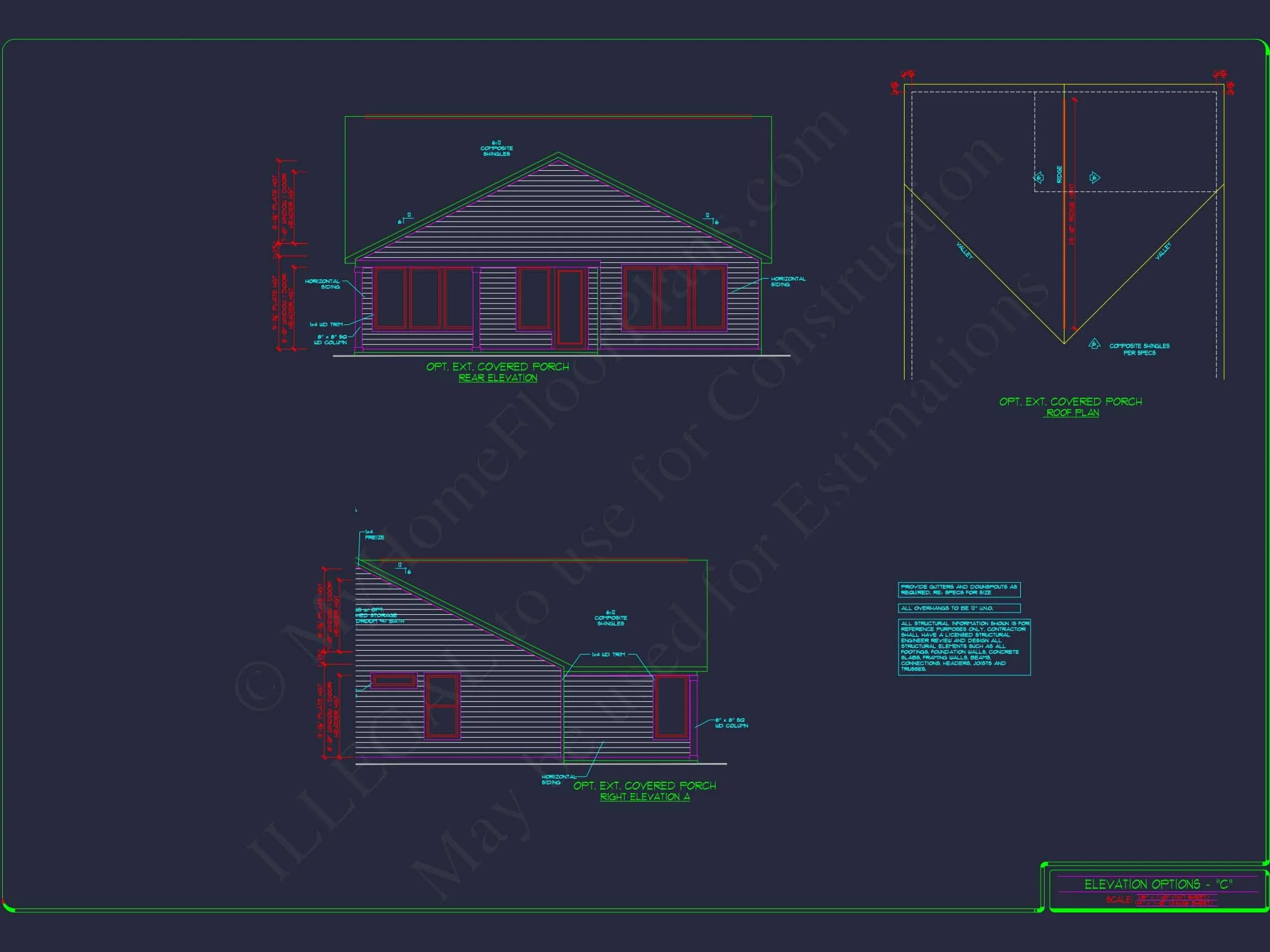 15-1251 HOUSE PLAN - Elegant House Plan: Detailed Floor Plans with CAD Designs 23 Elegant house Plan: Detailed Floor Plans with CAD Designs