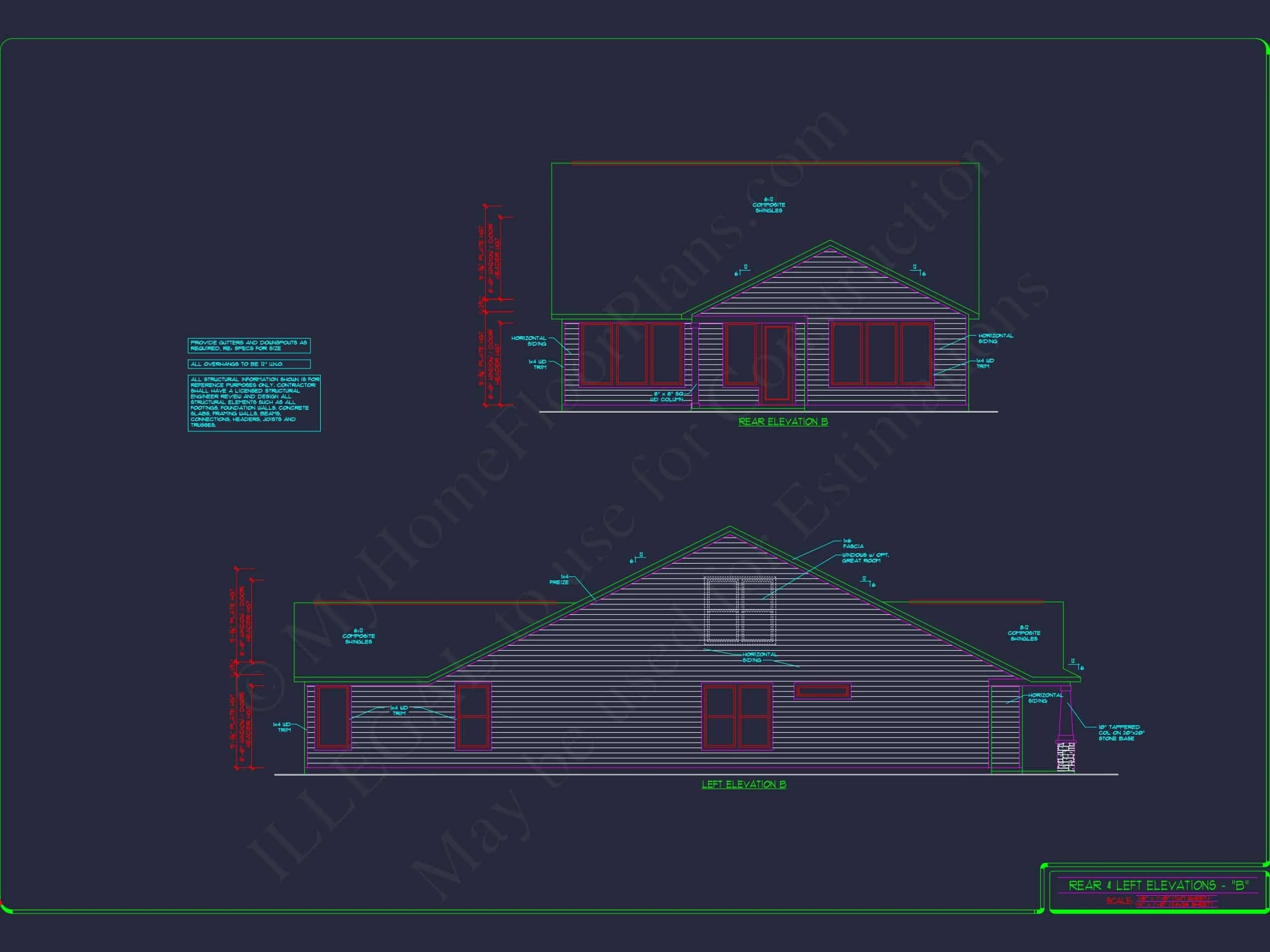 15-1251 HOUSE PLAN - Elegant House Plan: Detailed Floor Plans with CAD Designs 15 Elegant house Plan: Detailed Floor Plans with CAD Designs