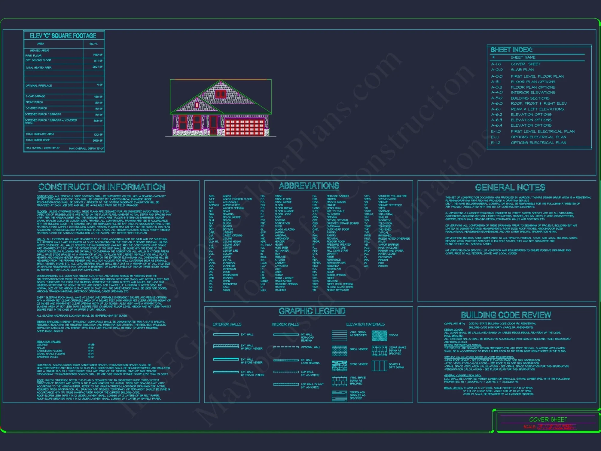 Elegant house Plan: Detailed Floor Plans with CAD Designs