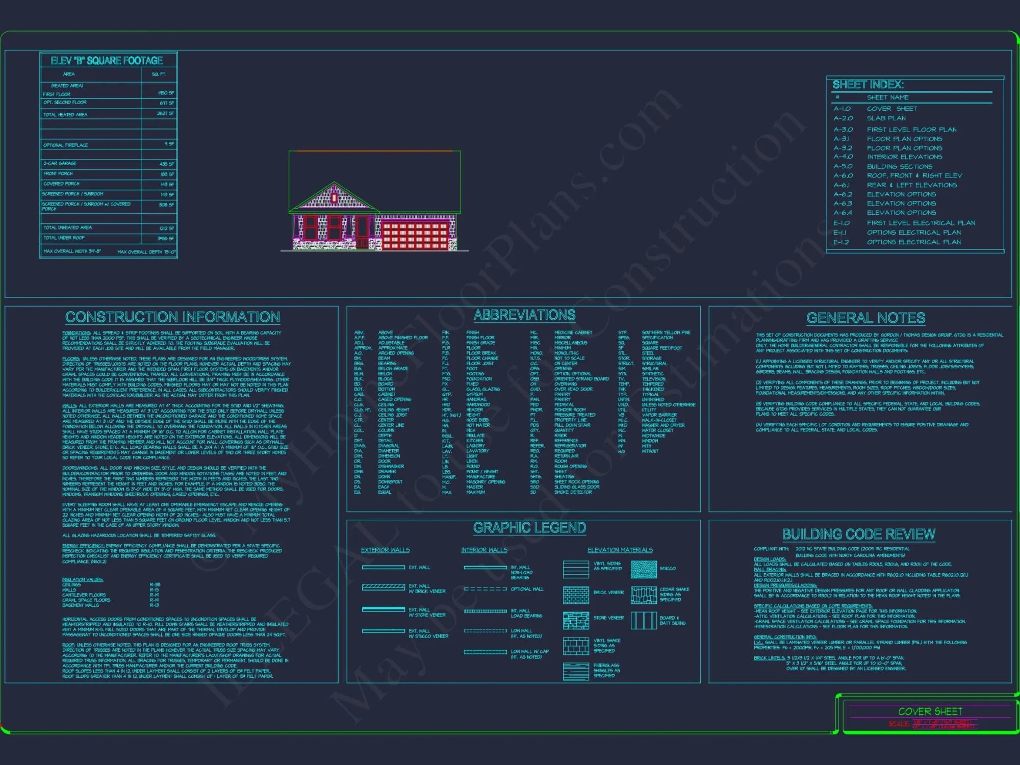 Elegant house Plan: Detailed Floor Plans with CAD Designs