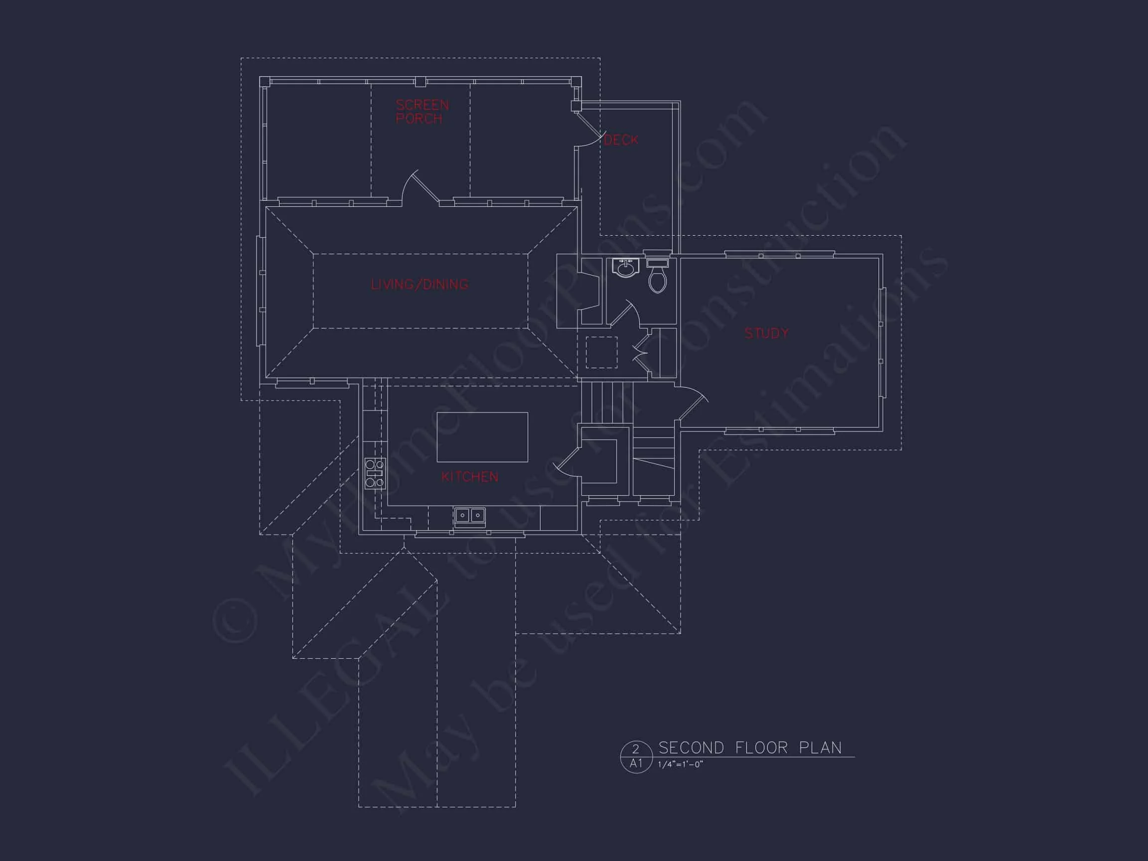 14-1799 HOUSE PLAN - Coastal House Plan Blueprint: 2 Story CAD Architecture Designs 5 Coastal house Plan Blueprint: 2 Story CAD Architecture Designs