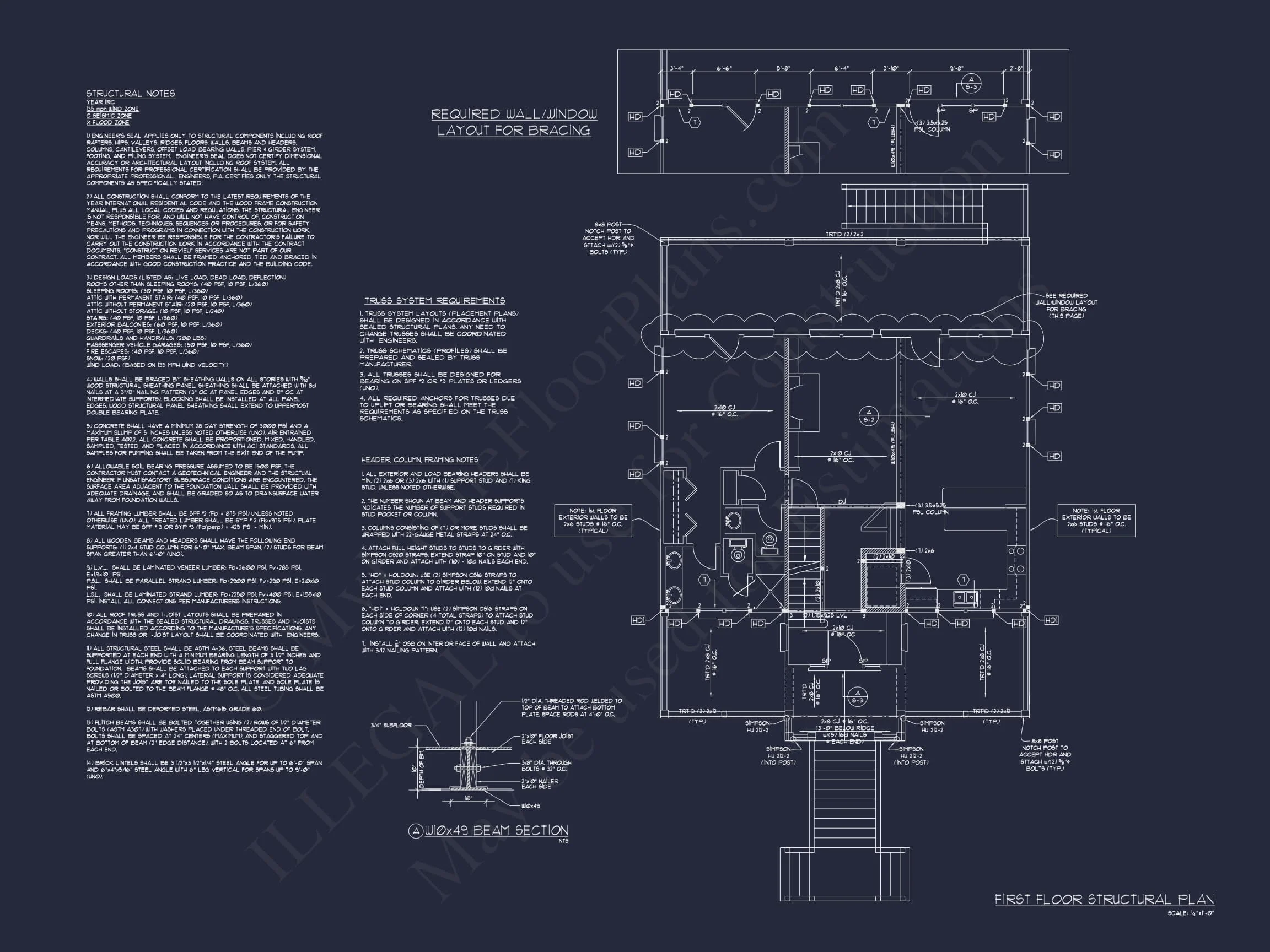 13-1901 HOUSE PLAN - Stunning Beach House Plan with CAD and Architecture Designs 14 Stunning Beach house Plan with CAD and Architecture Designs