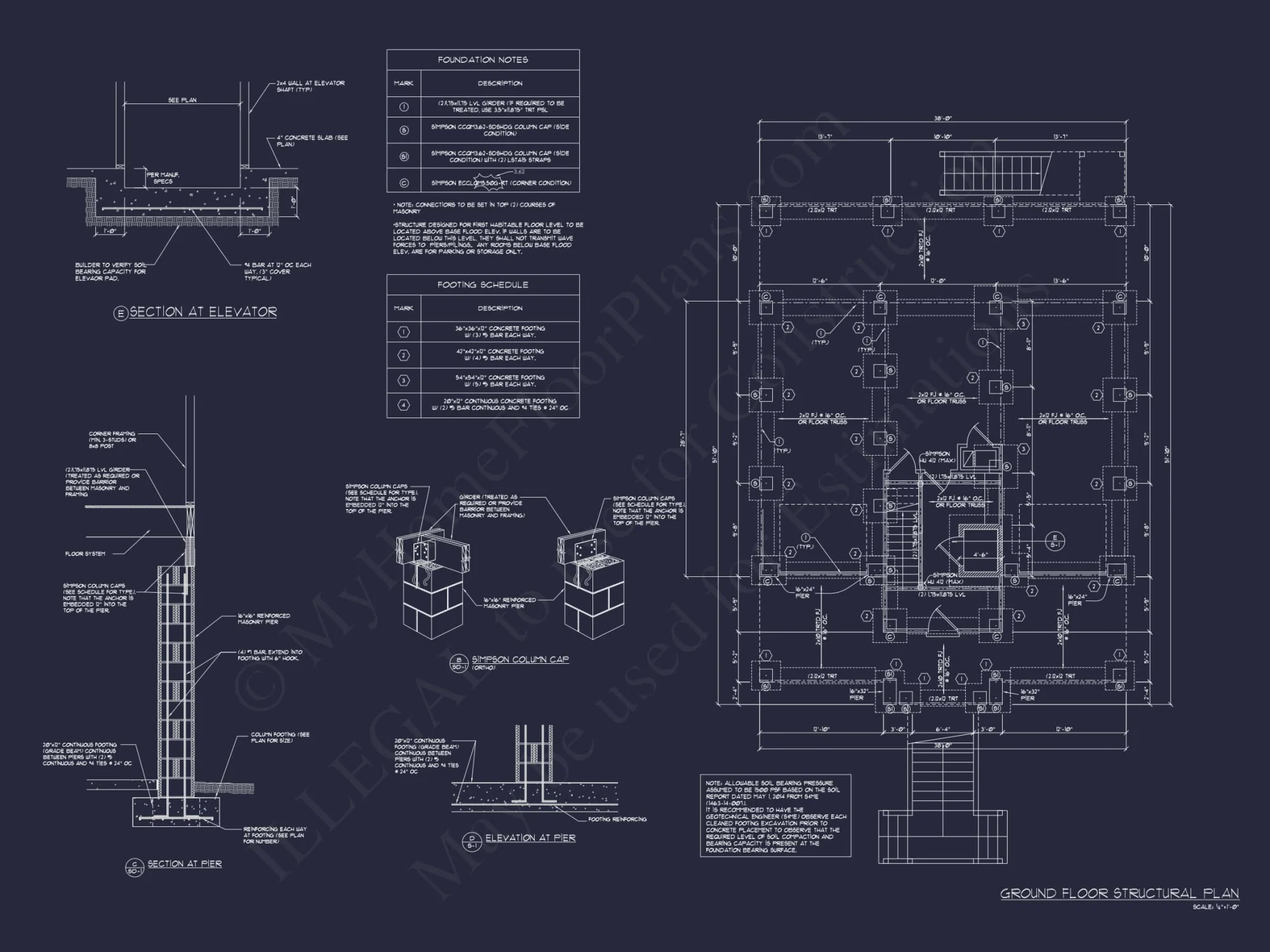 Stunning Beach house Plan with CAD and Architecture Designs