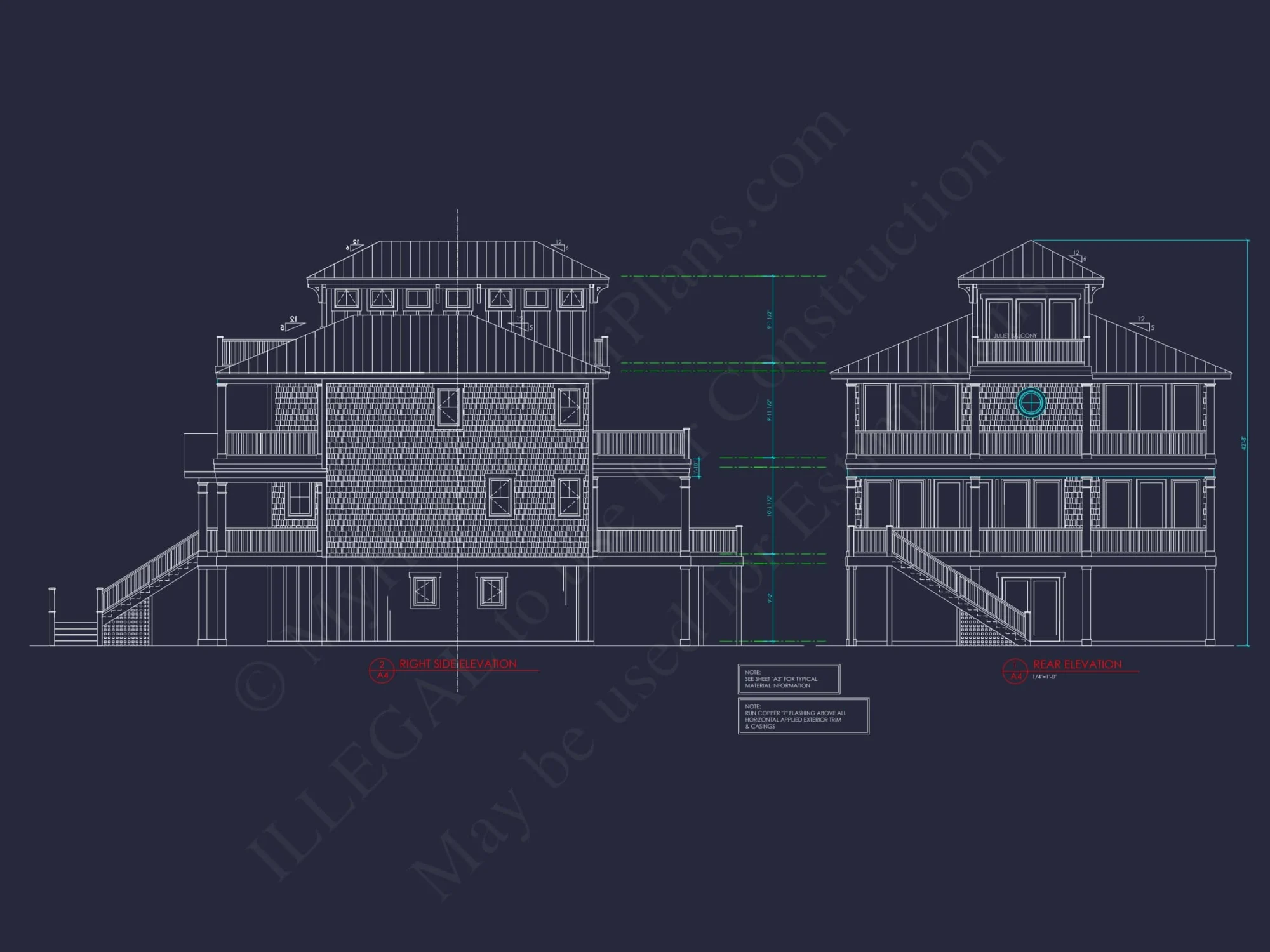 Stunning Beach house Plan with CAD and Architecture Designs