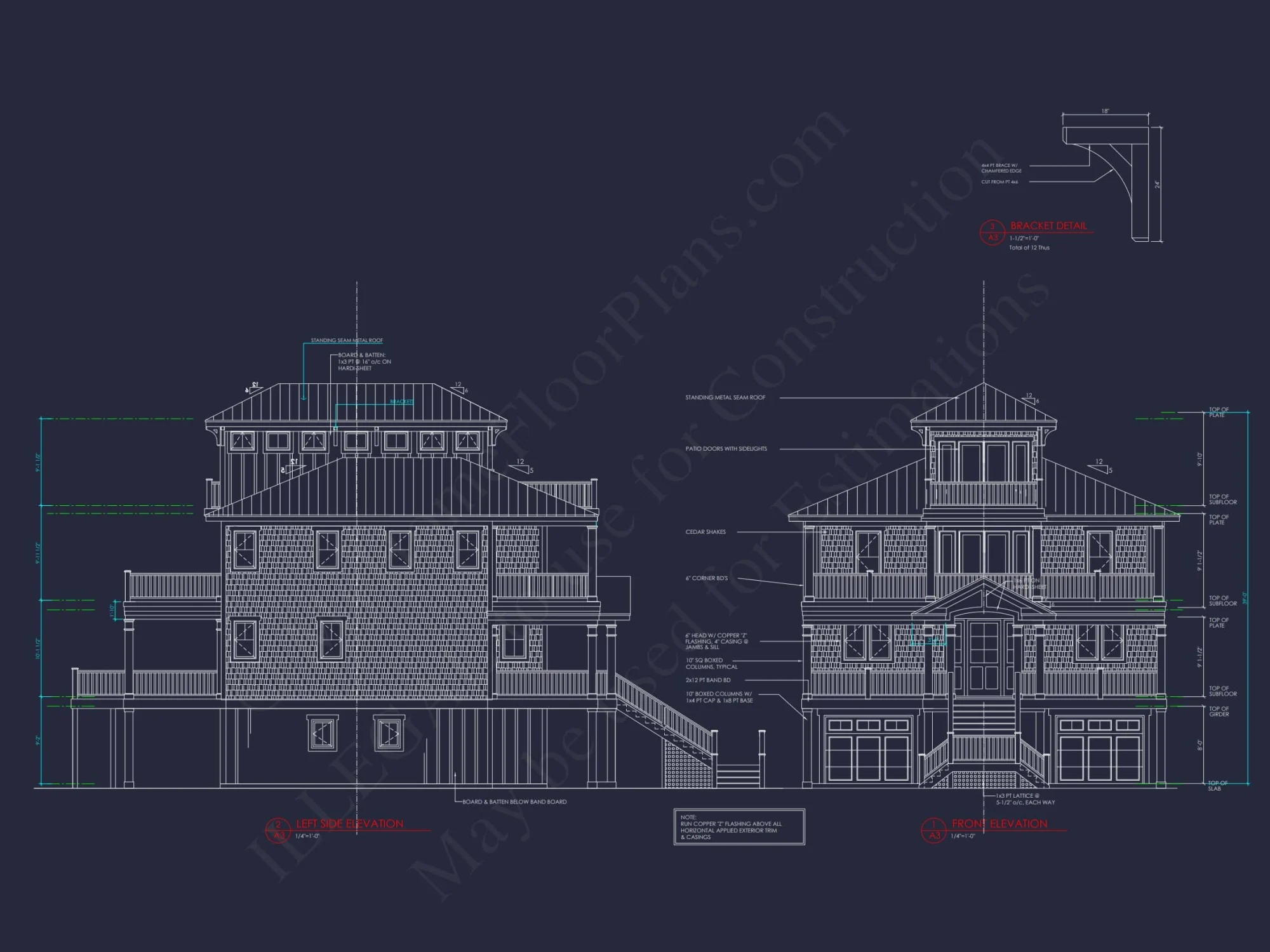 Stunning Beach house Plan with CAD and Architecture Designs