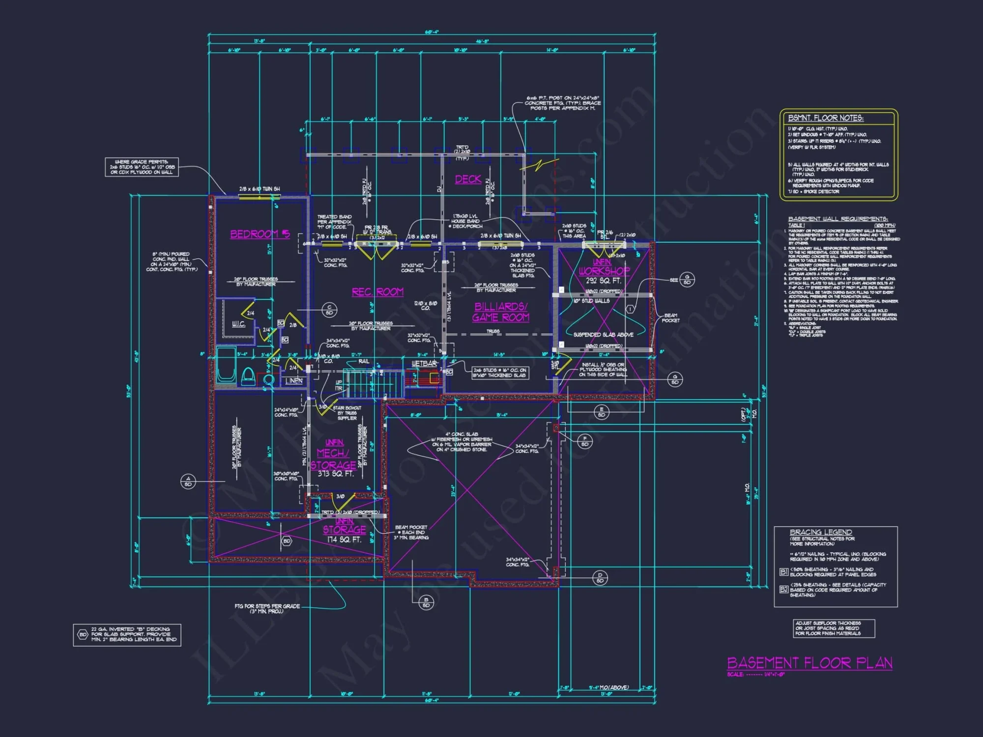 Spacious 5-Bedroom house Plan with Vaulted Ceilings and CAD Designs