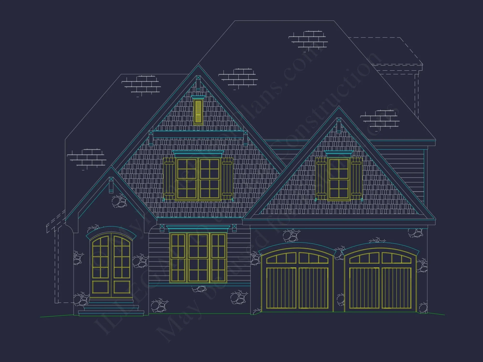 Charming Craftsman house Plan with Blueprint Designs & Features
