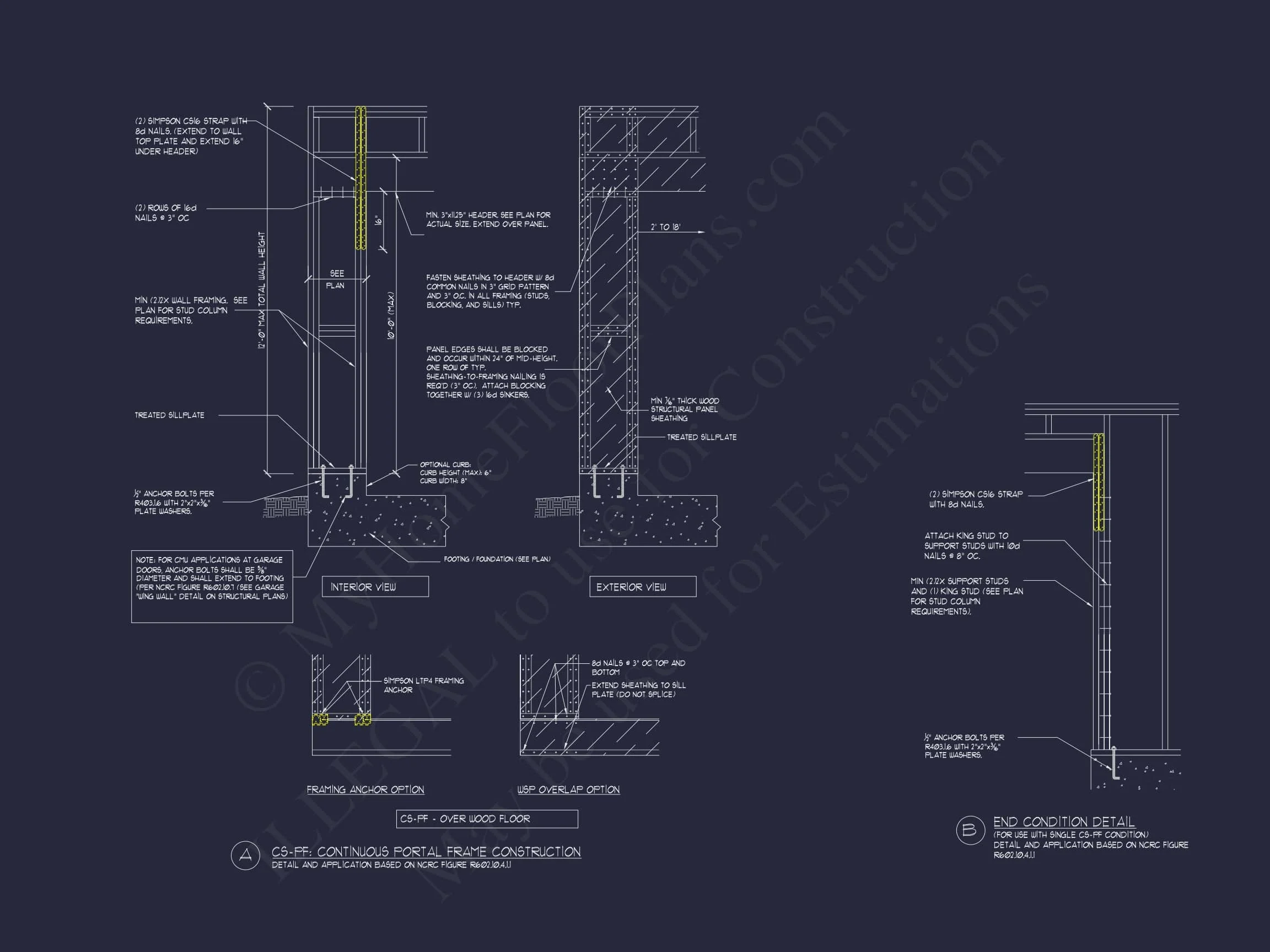Dream Colonial house Floor Plan: 2-Story Blueprint & CAD Designs