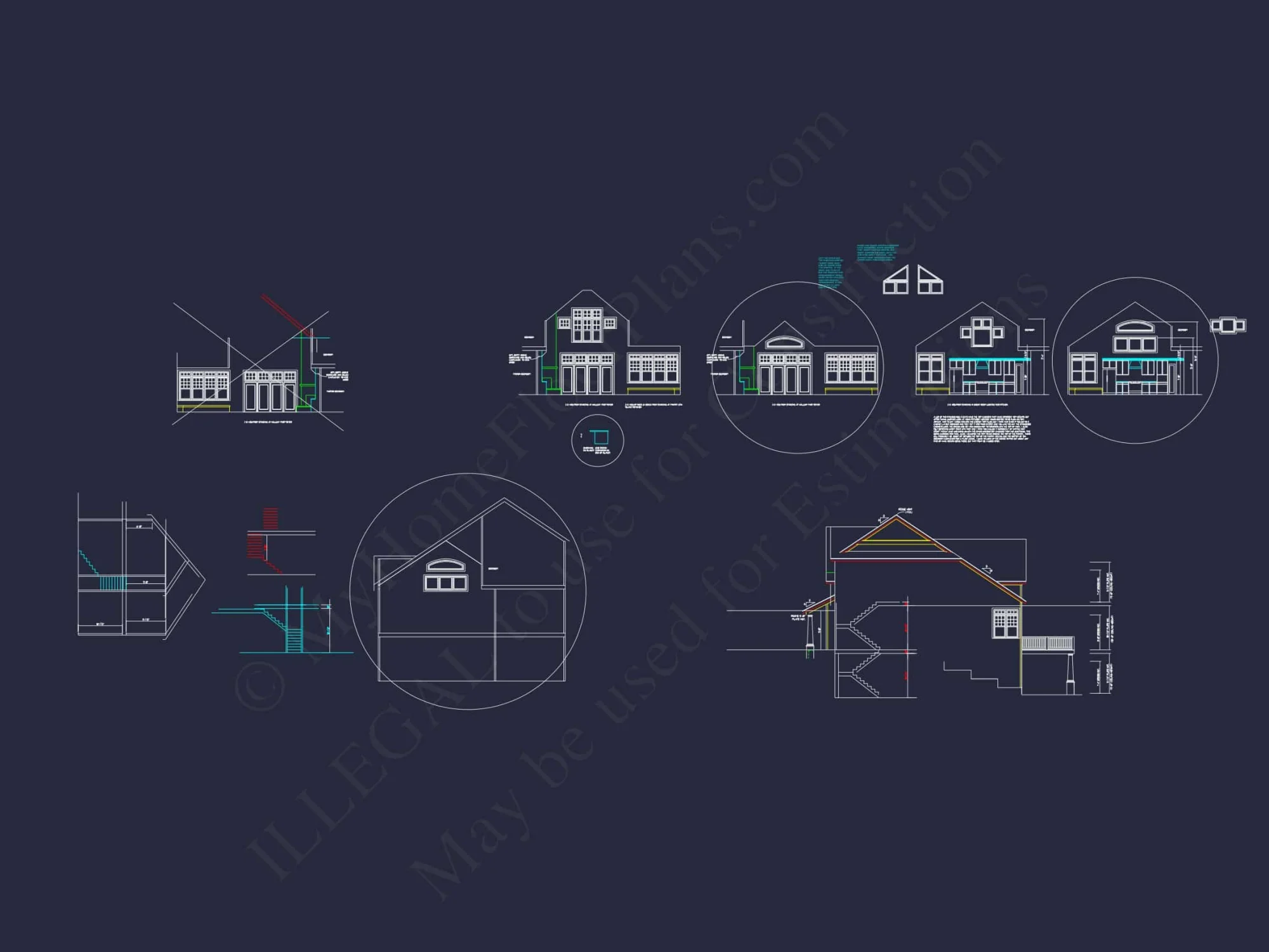 Stunning 5-Bedroom house Plan with Spacious Floor Designs