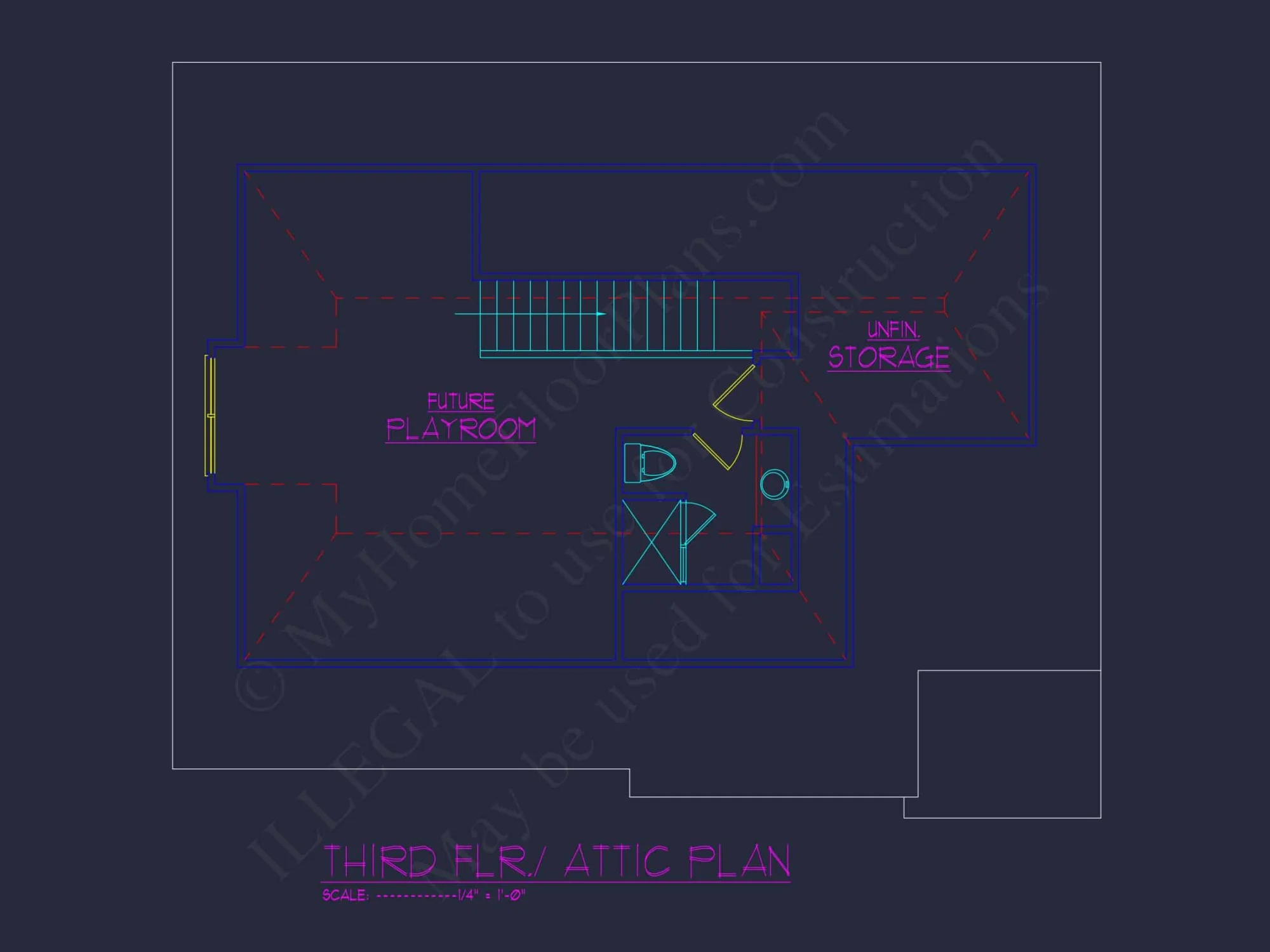 Spacious house Floor Plan with Architectural Designs and CAD