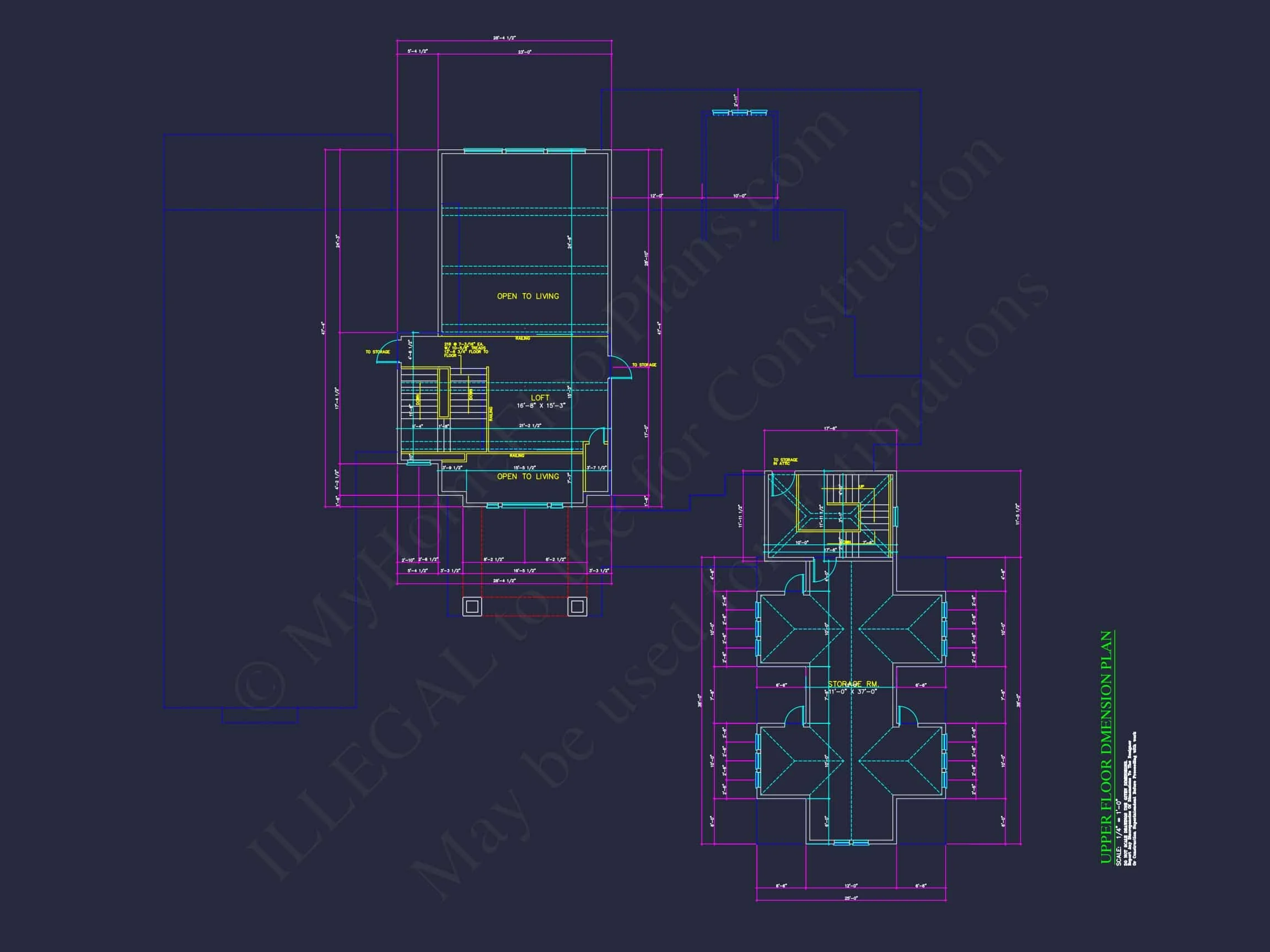 Luxury 3-Story Craftsman house Plan & Blueprint
