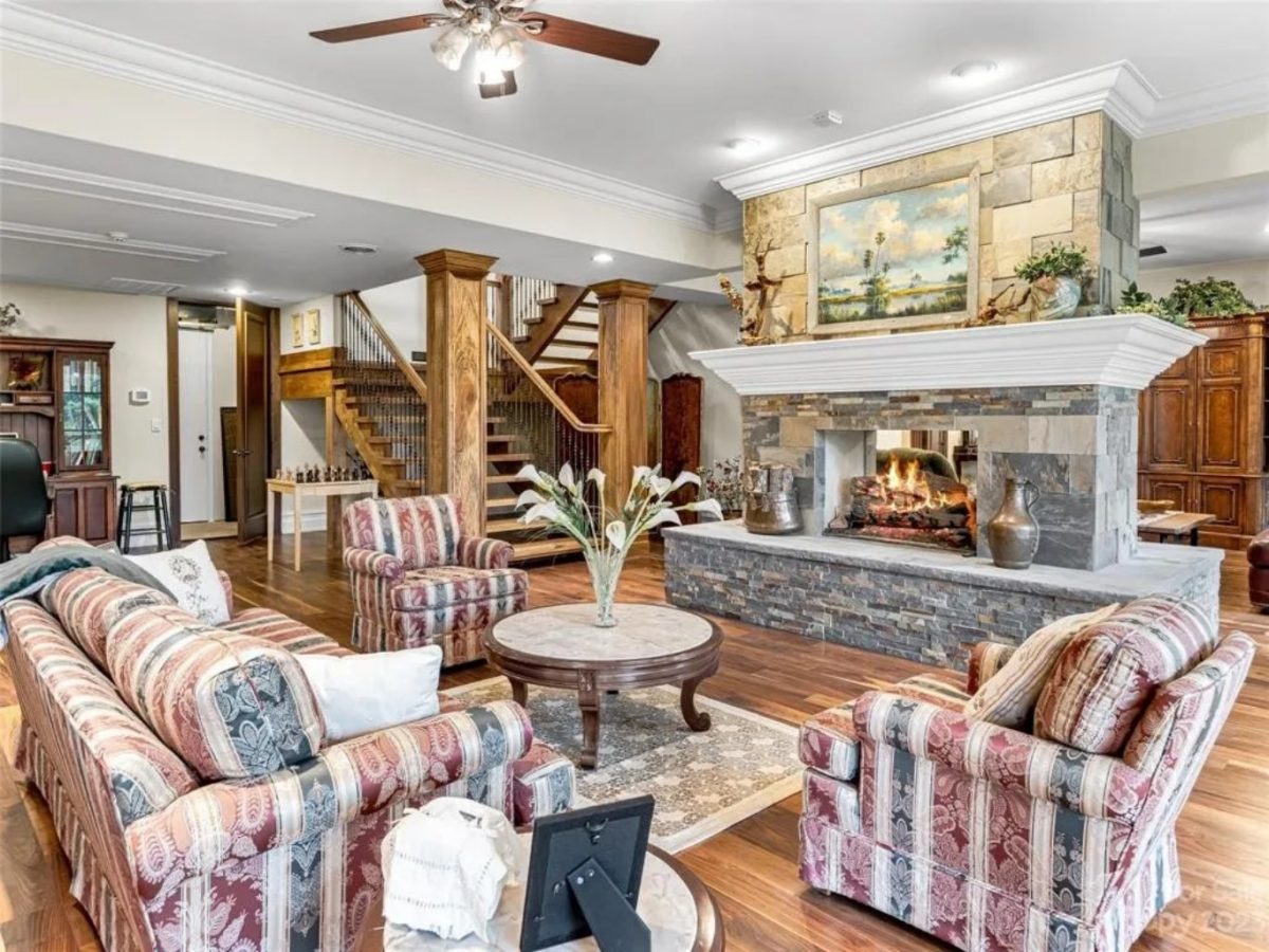 Luxury 3-Story Craftsman house Plan & Blueprint