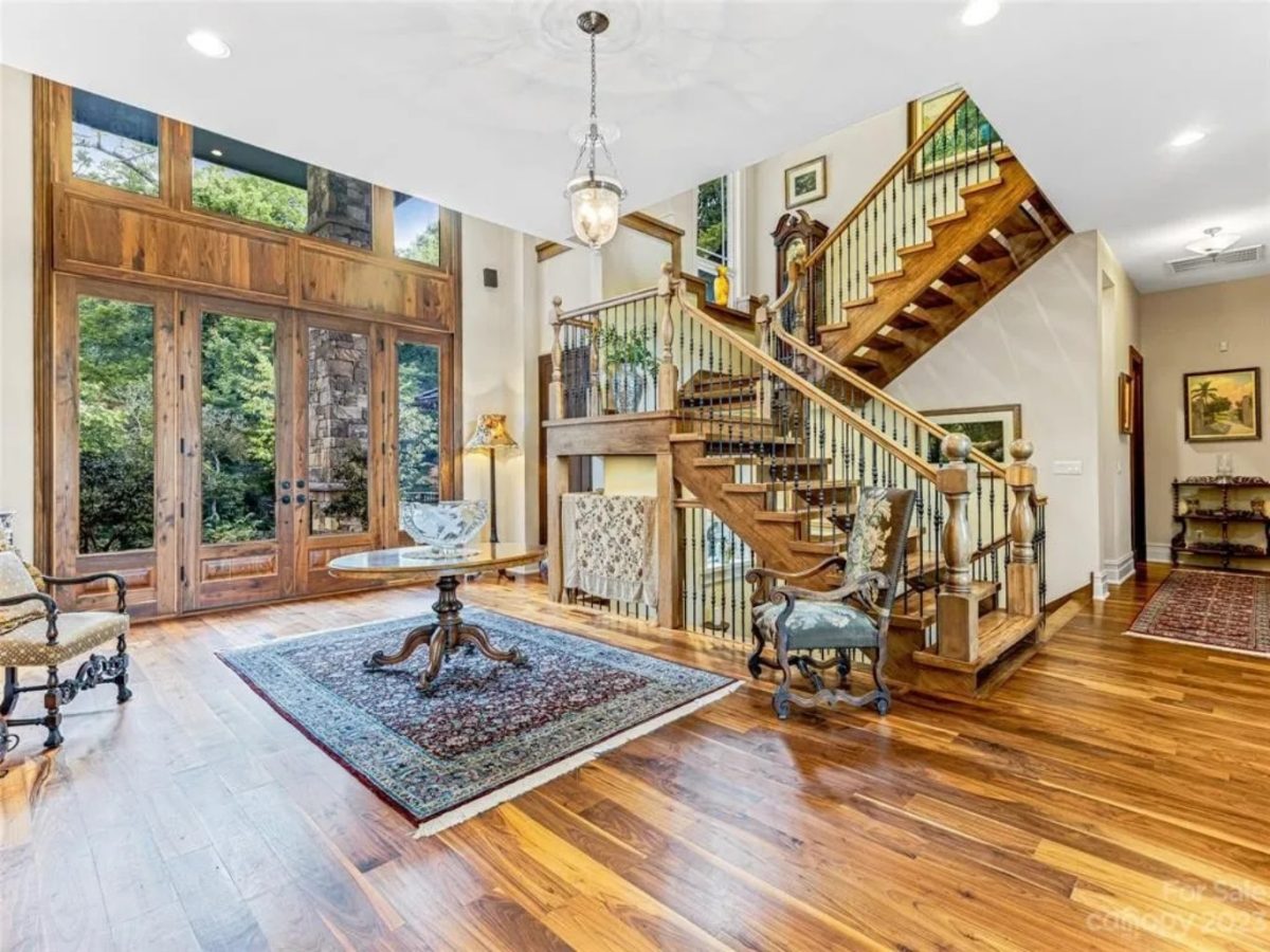 Luxury 3-Story Craftsman house Plan & Blueprint