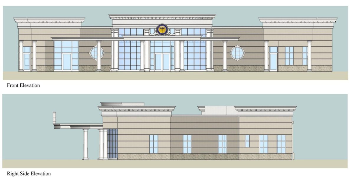 Medical Complex Floor Plan: 7134 Sq Ft Blueprint