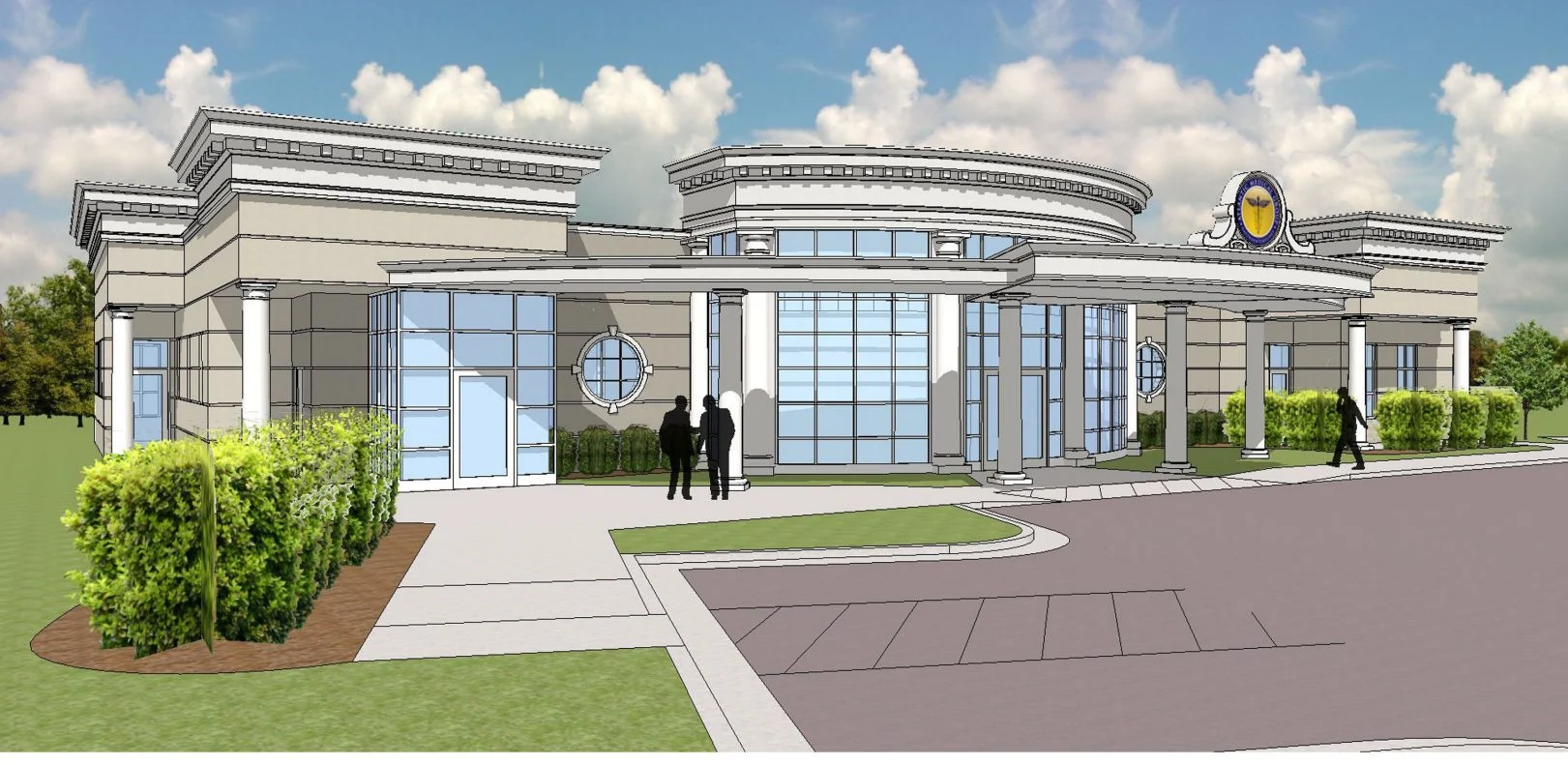 Medical Complex Floor Plan: 7134 Sq Ft Blueprint