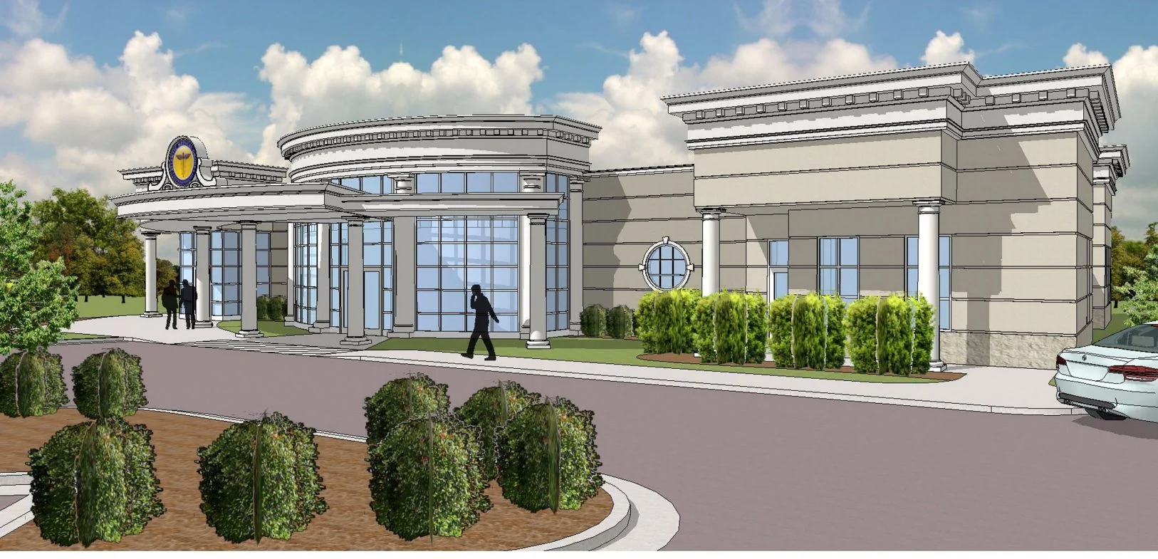 Medical Complex Floor Plan: 7134 Sq Ft Blueprint