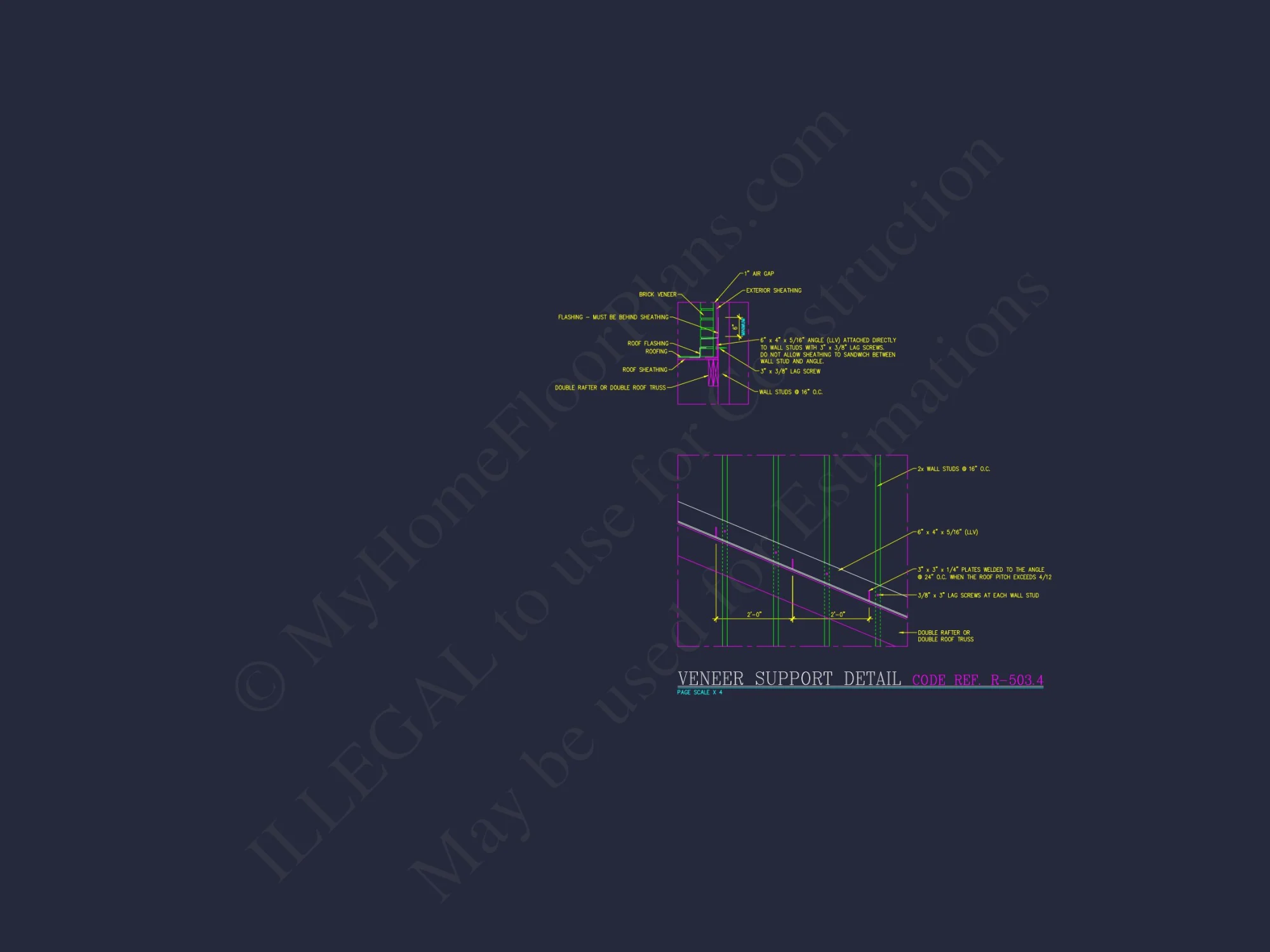 Traditional 2-Story house Floor Plan: 3-5 BR