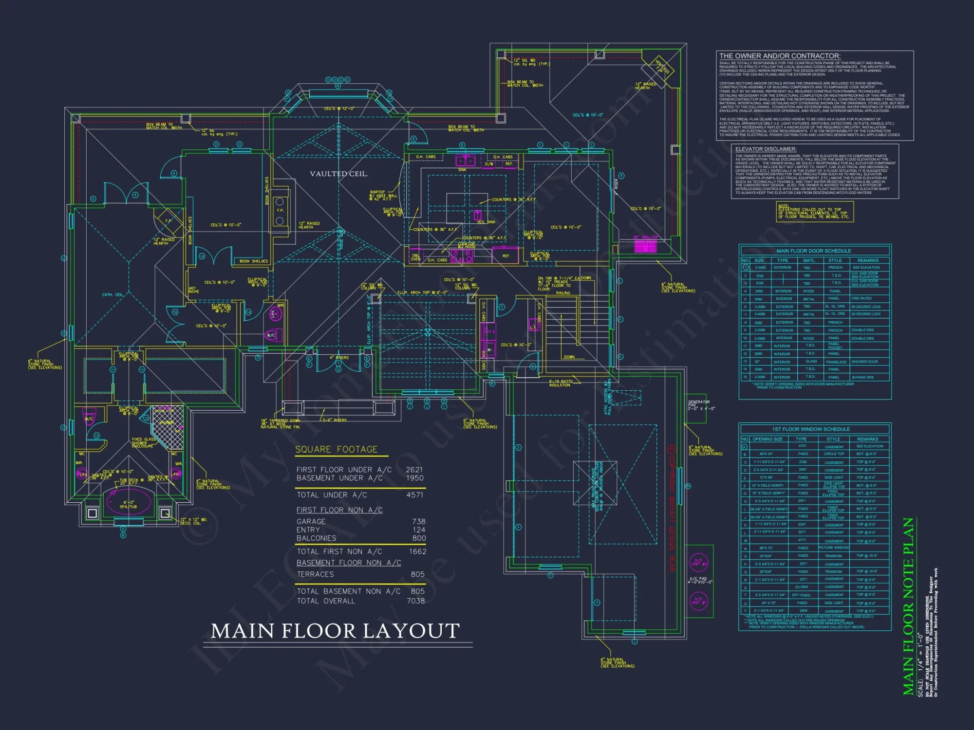 Luxury house Plan with 2-Story Layout, 4 Bedrooms & CAD Designs