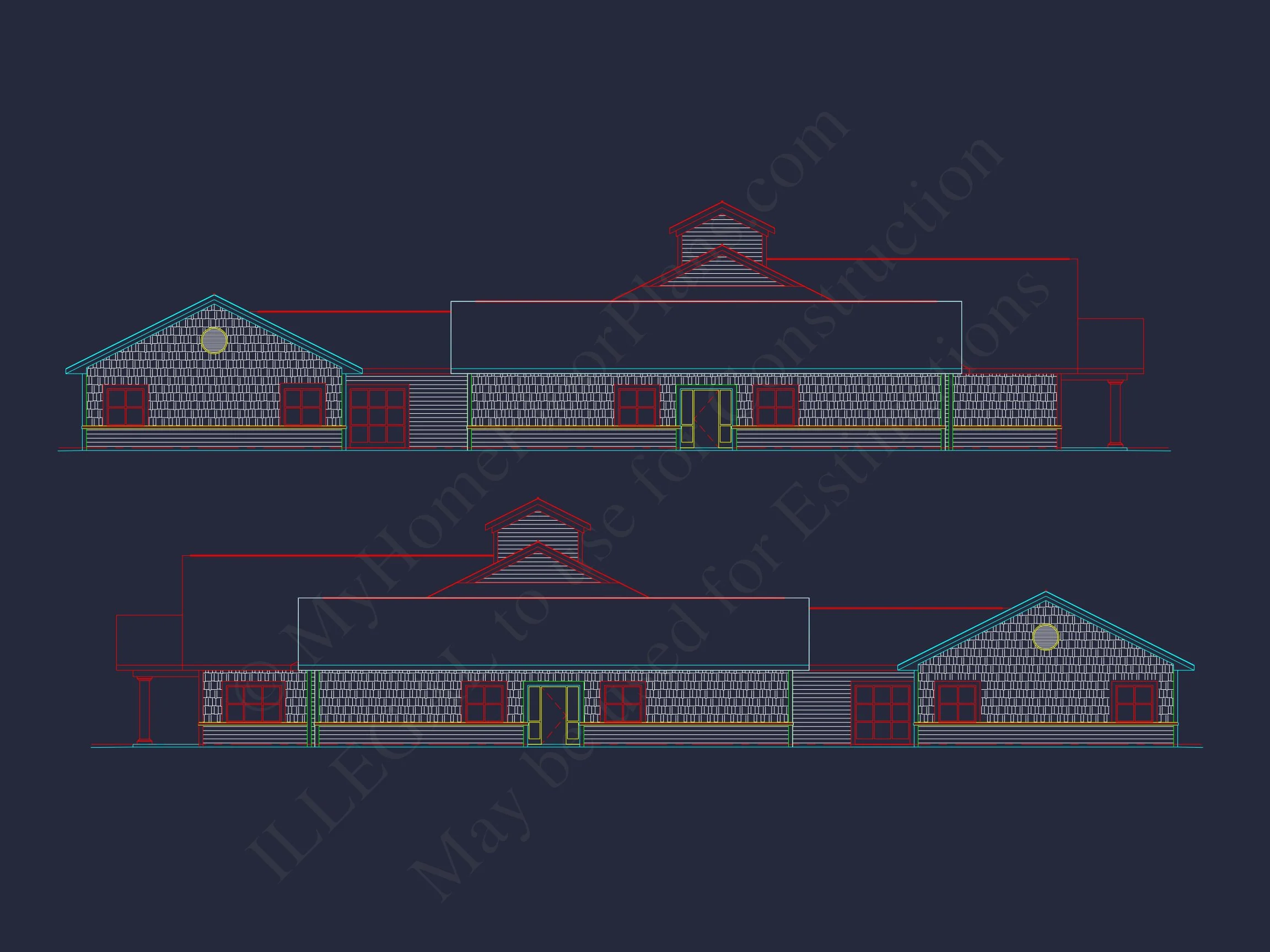 9-1589 BOARDING SCHOOL PLAN - Institutional House Plan with CAD Blueprint - 11, 991 SF Design 3 Institutional house Plan with CAD Blueprint - 11, 991 SF Design