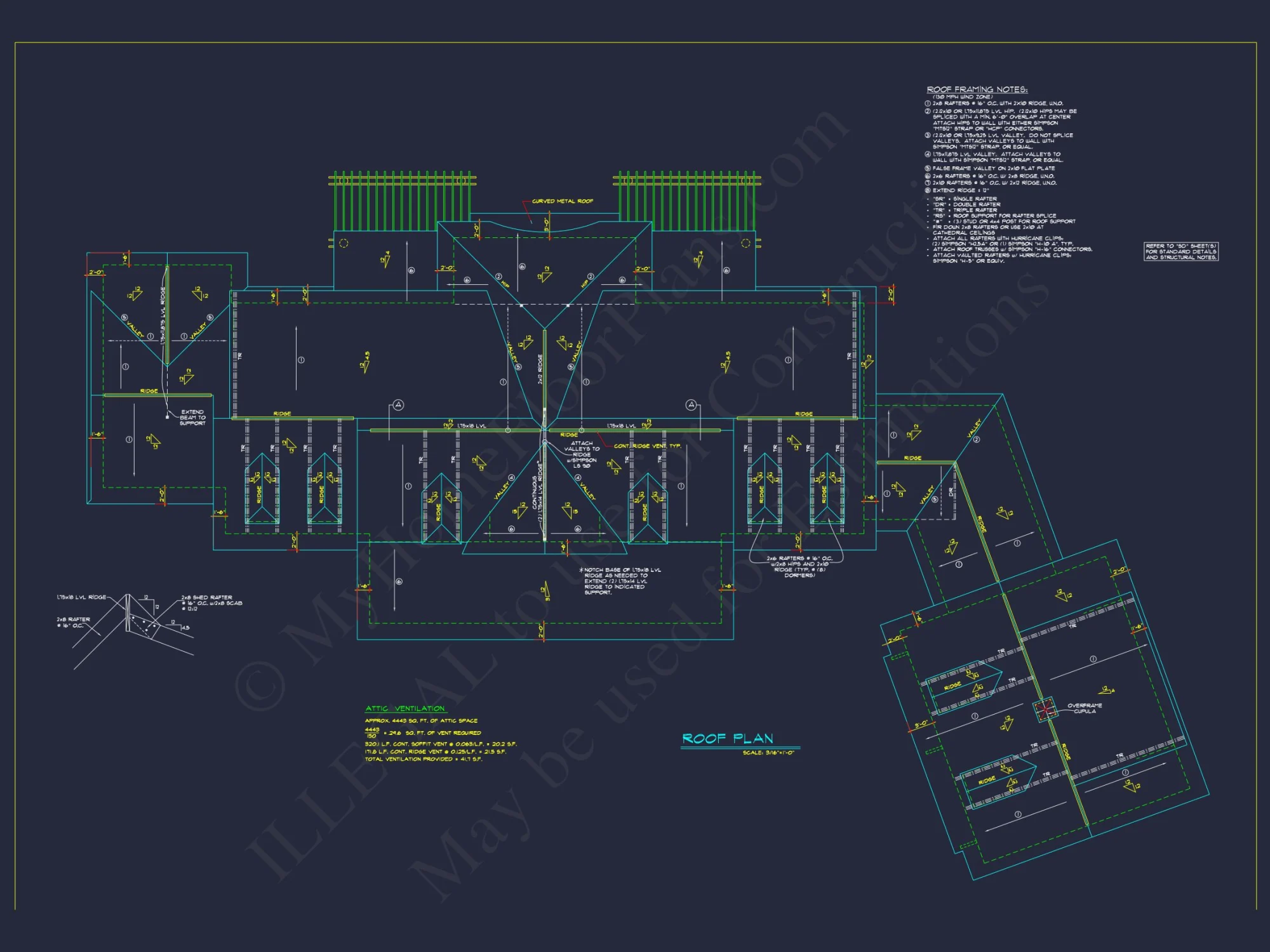 Elegant Cape Cod house Plan with 2 Stories & 6 Bedrooms