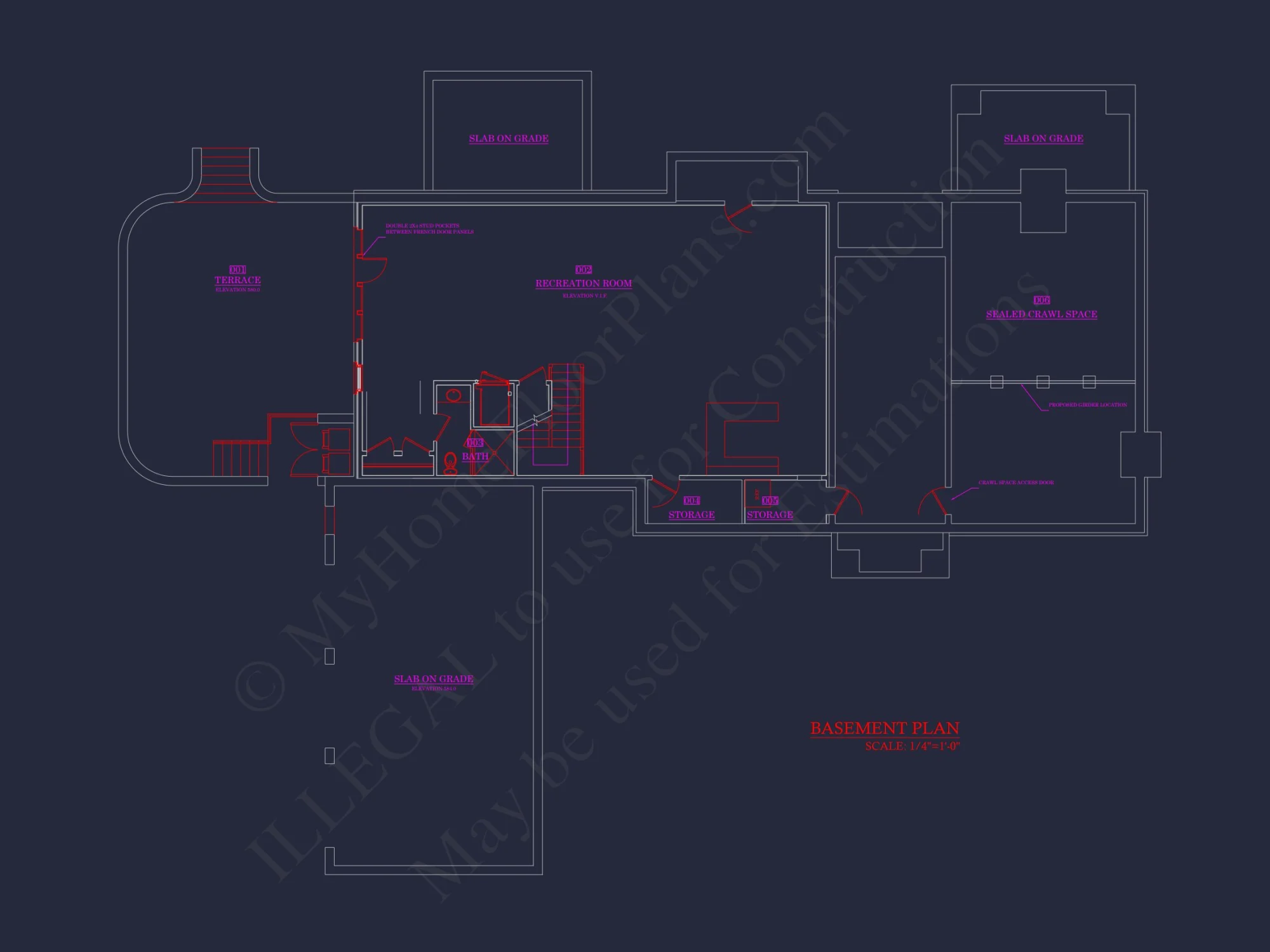 Stunning Georgian house Plan with 4 Beds, 7 Baths, and 3 Stories