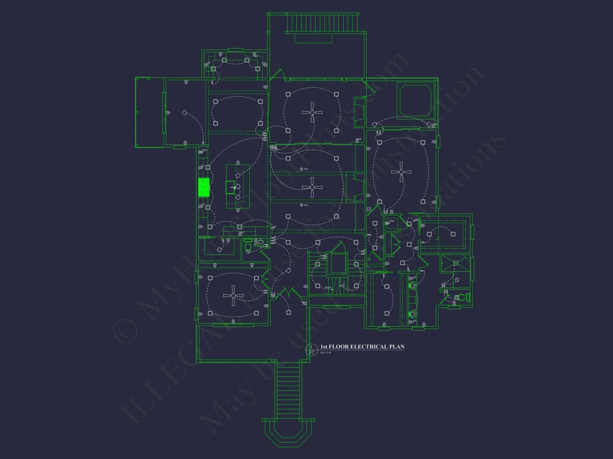 house Plan with Complete Floor Blueprint Designs