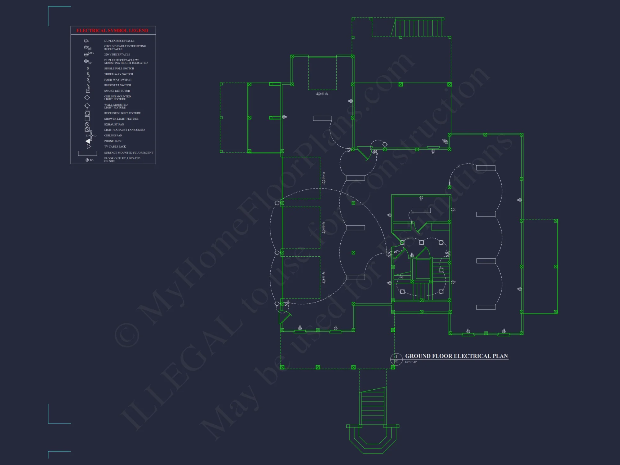 house Plan with Complete Floor Blueprint Designs