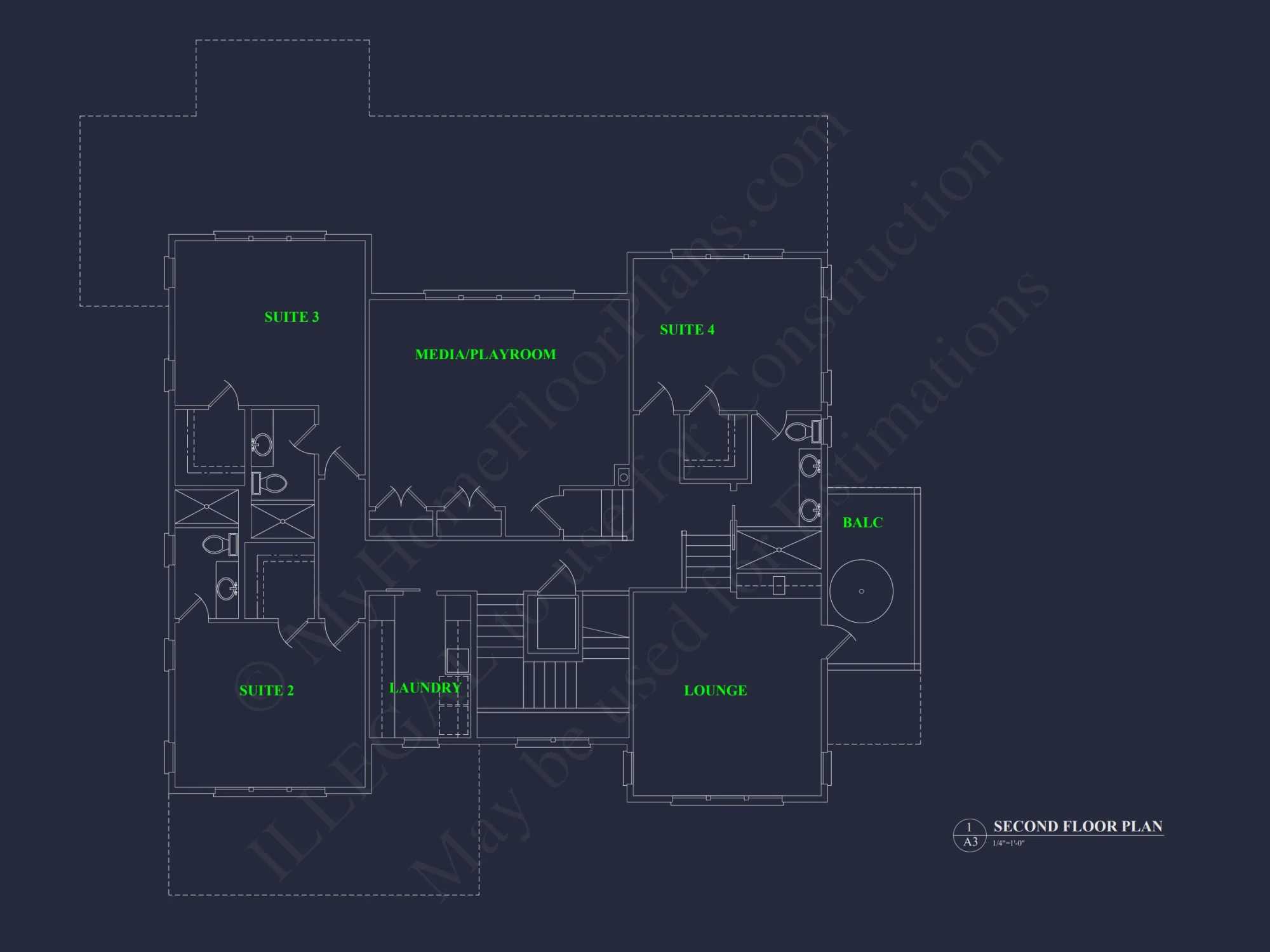 house Plan with Complete Floor Blueprint Designs