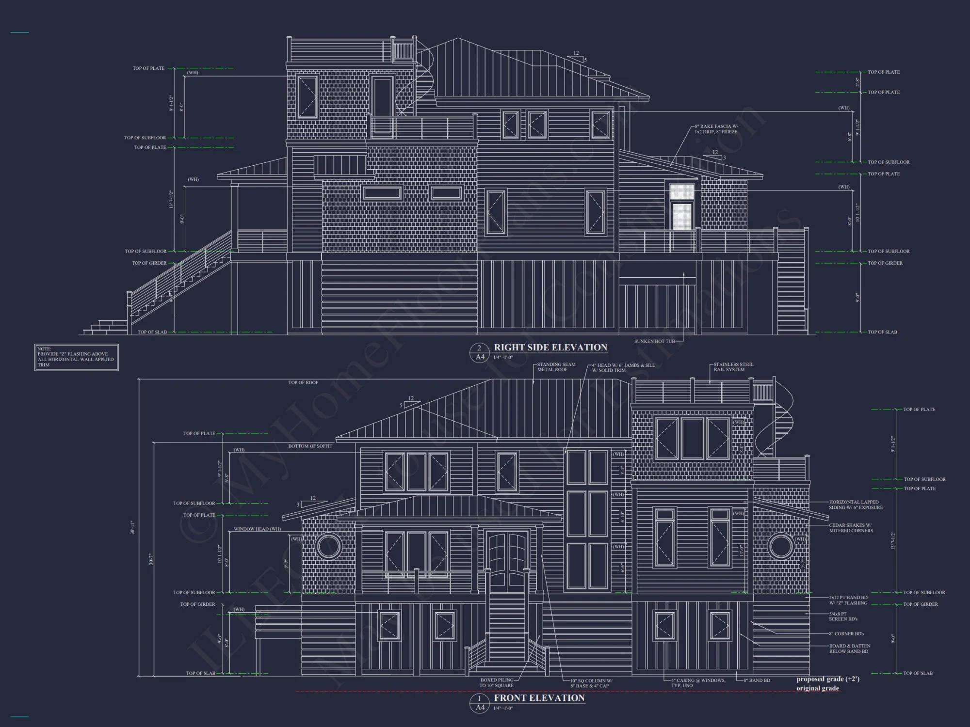 house Plan with Complete Floor Blueprint Designs