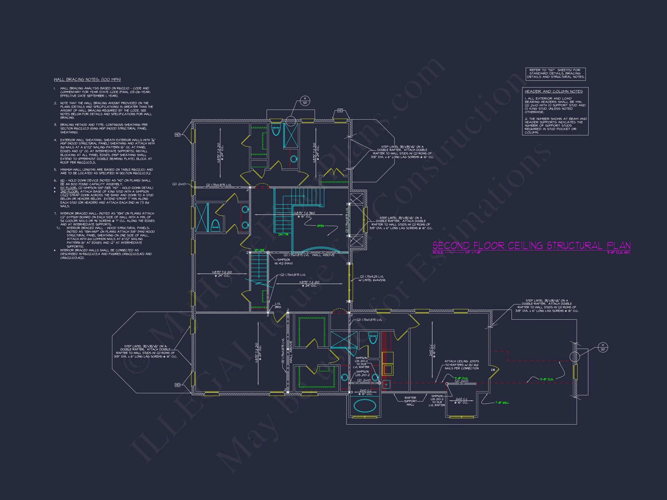 17-2135 HOUSE PLAN - Stunning House Plan with 3-Story Design & Custom Features 16 Stunning house Plan with 3-Story Design & Custom Features