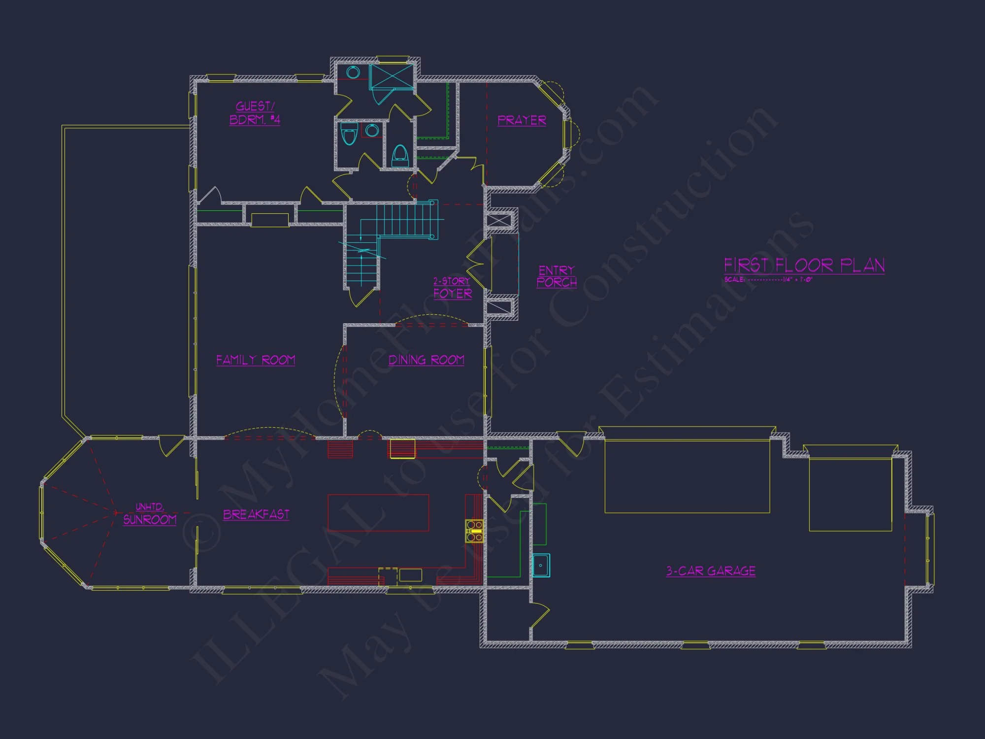 Stunning house Plan with 3-Story Design & Custom Features