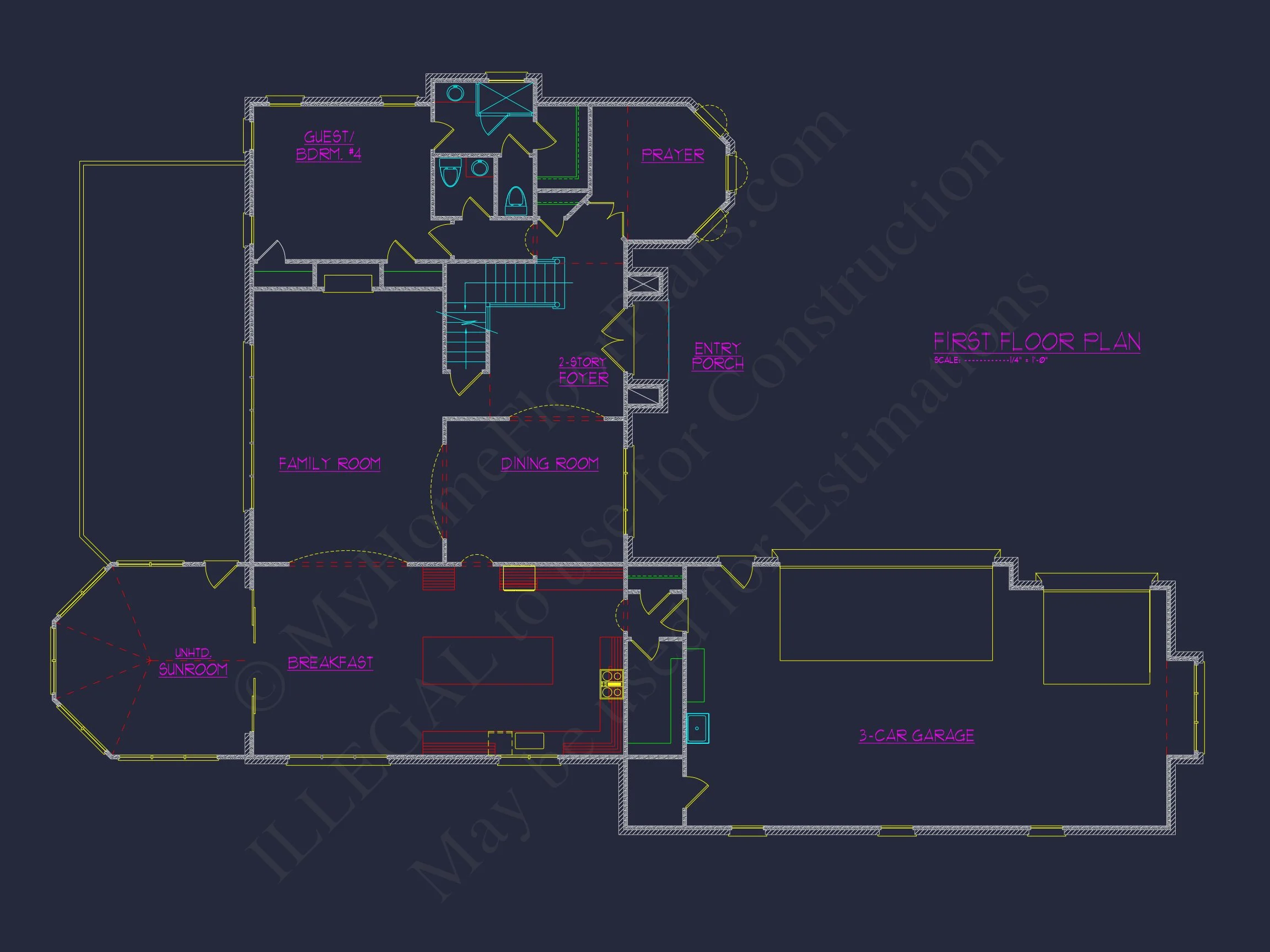 17-2135 HOUSE PLAN - Stunning House Plan with 3-Story Design & Custom Features 8 Stunning house Plan with 3-Story Design & Custom Features