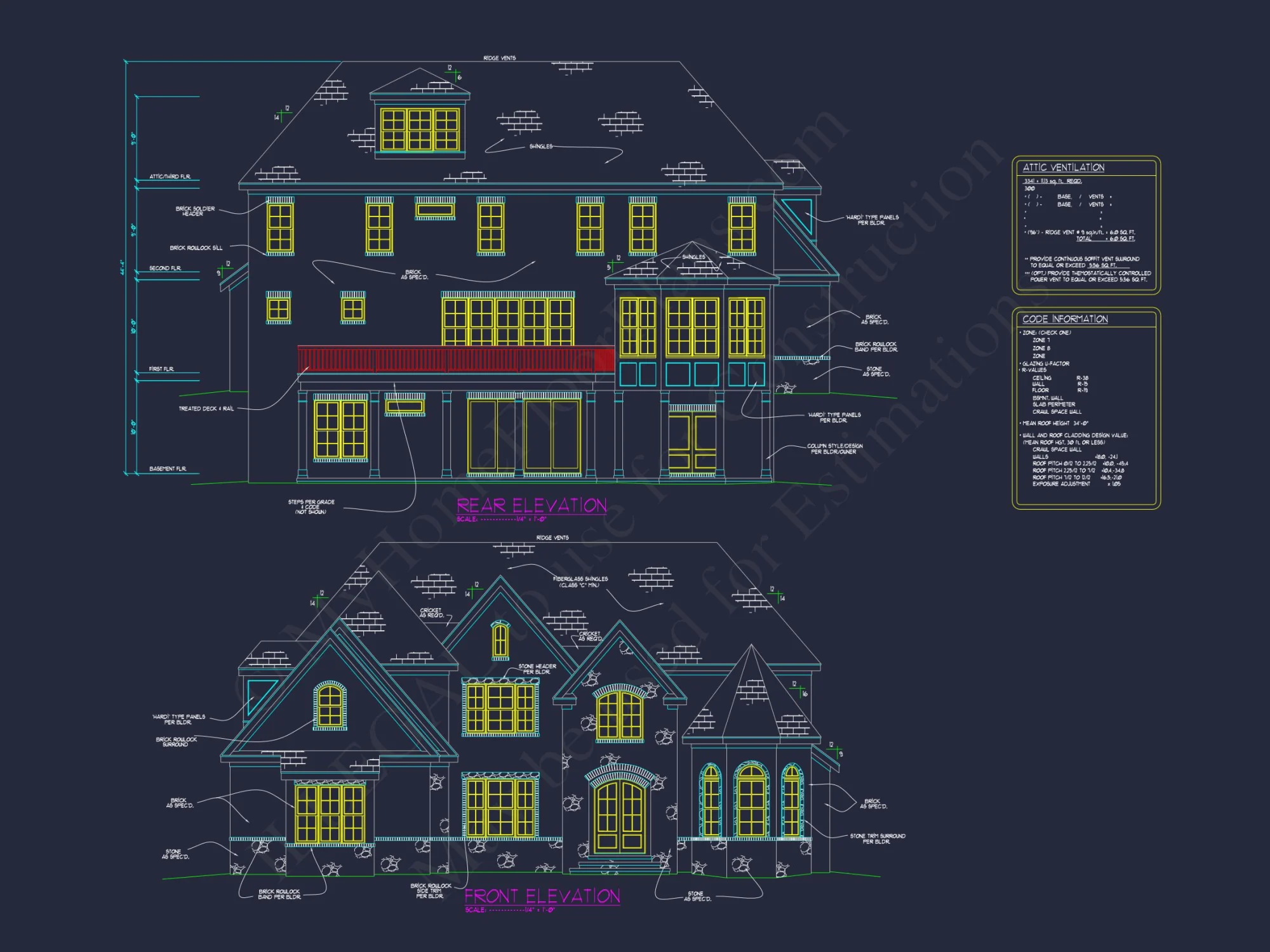 Stunning house Plan with 3-Story Design & Custom Features