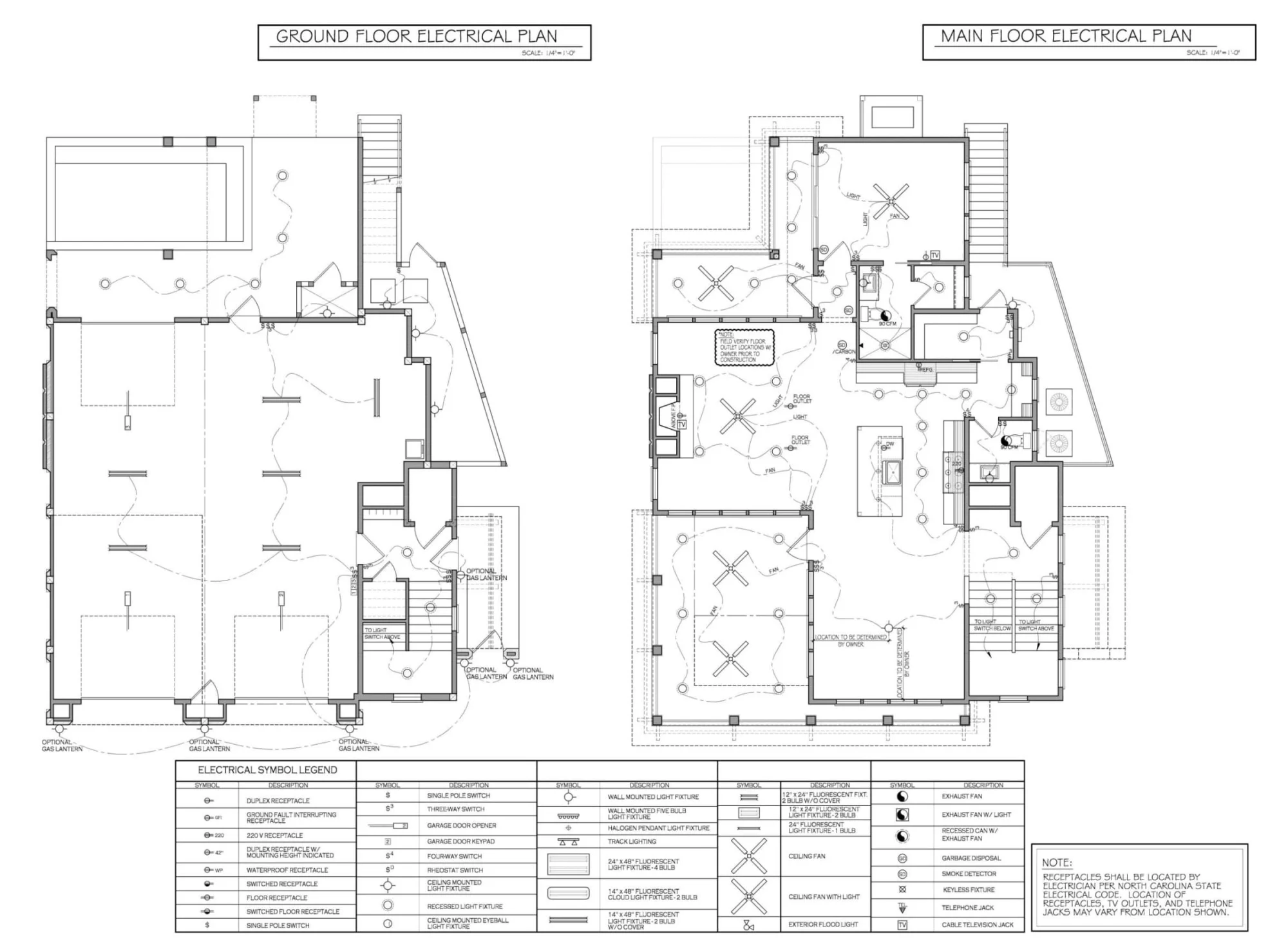 Elegant house Floor Plan: Coastal Blueprint with Architectural Designs