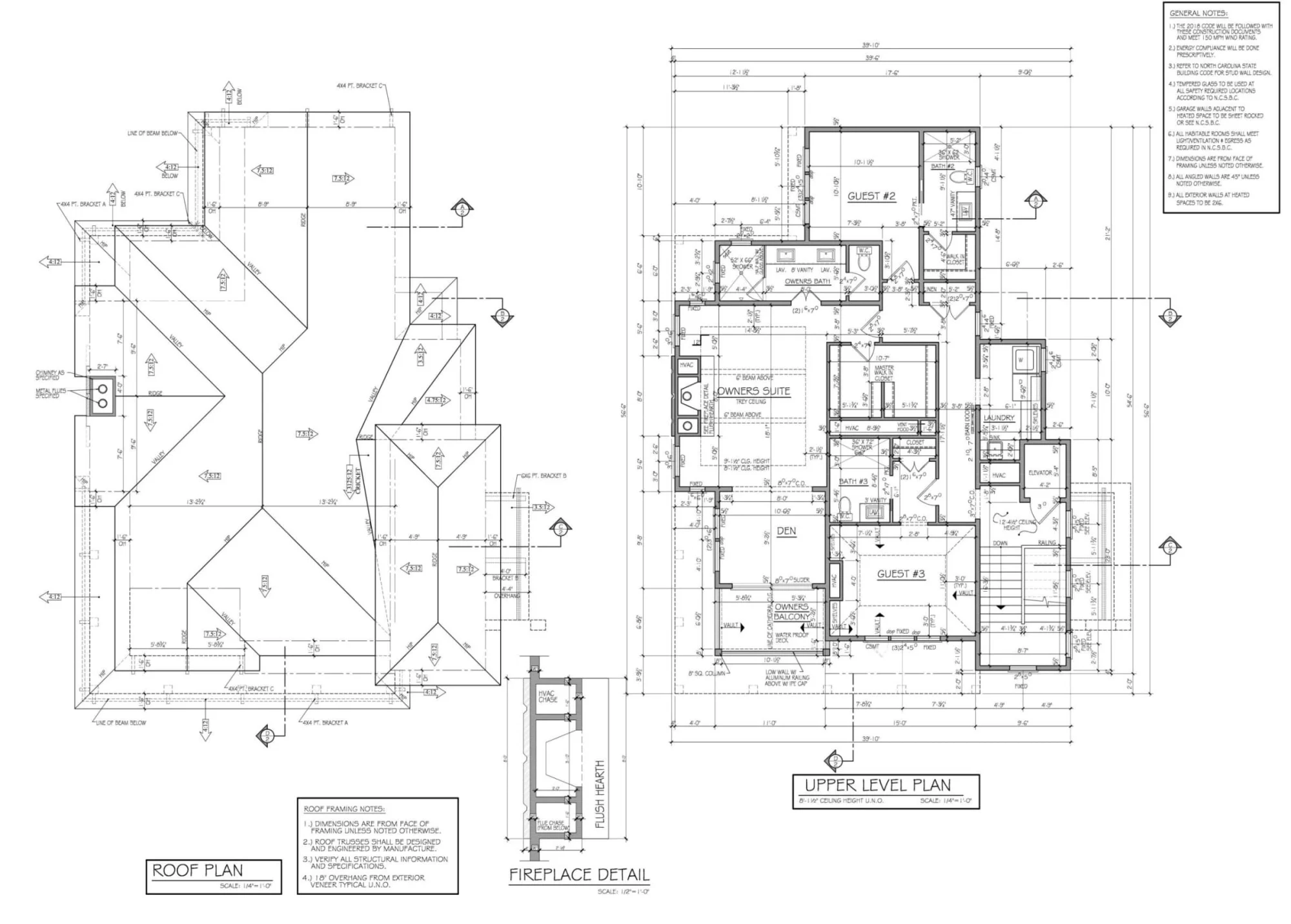 Elegant house Floor Plan: Coastal Blueprint with Architectural Designs