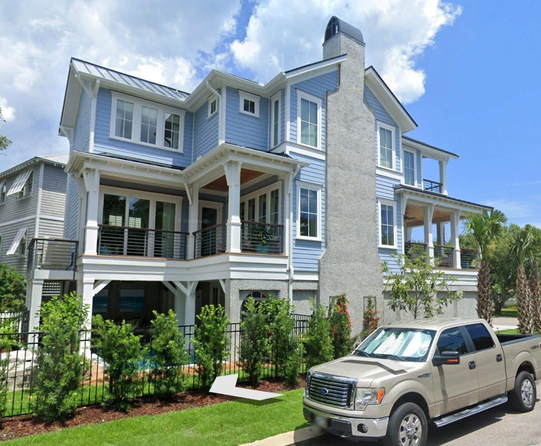 Elegant house Floor Plan: Coastal Blueprint with Architectural Designs