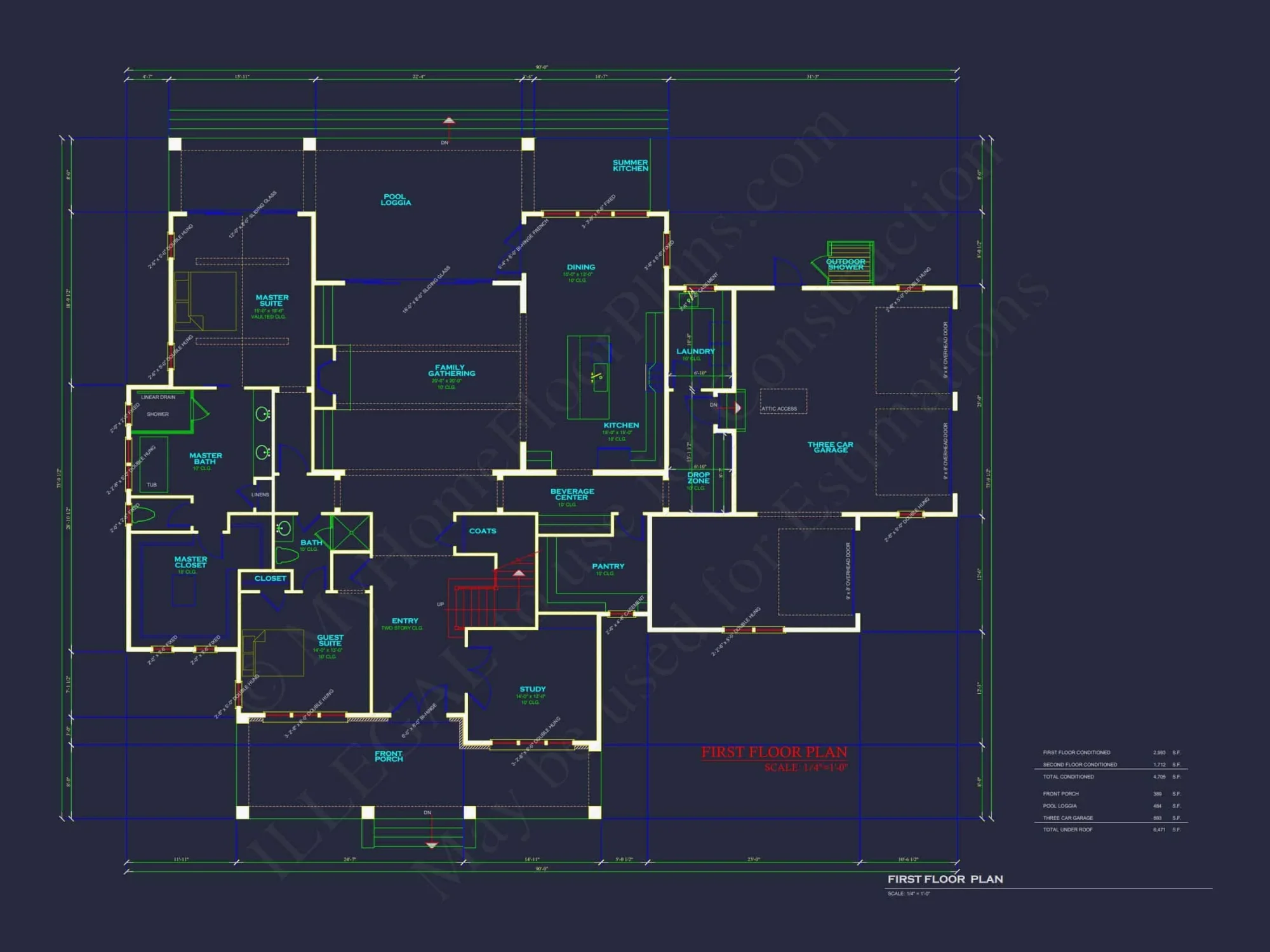 Modern house Plan with Spacious Floor Plans and Architectural Designs