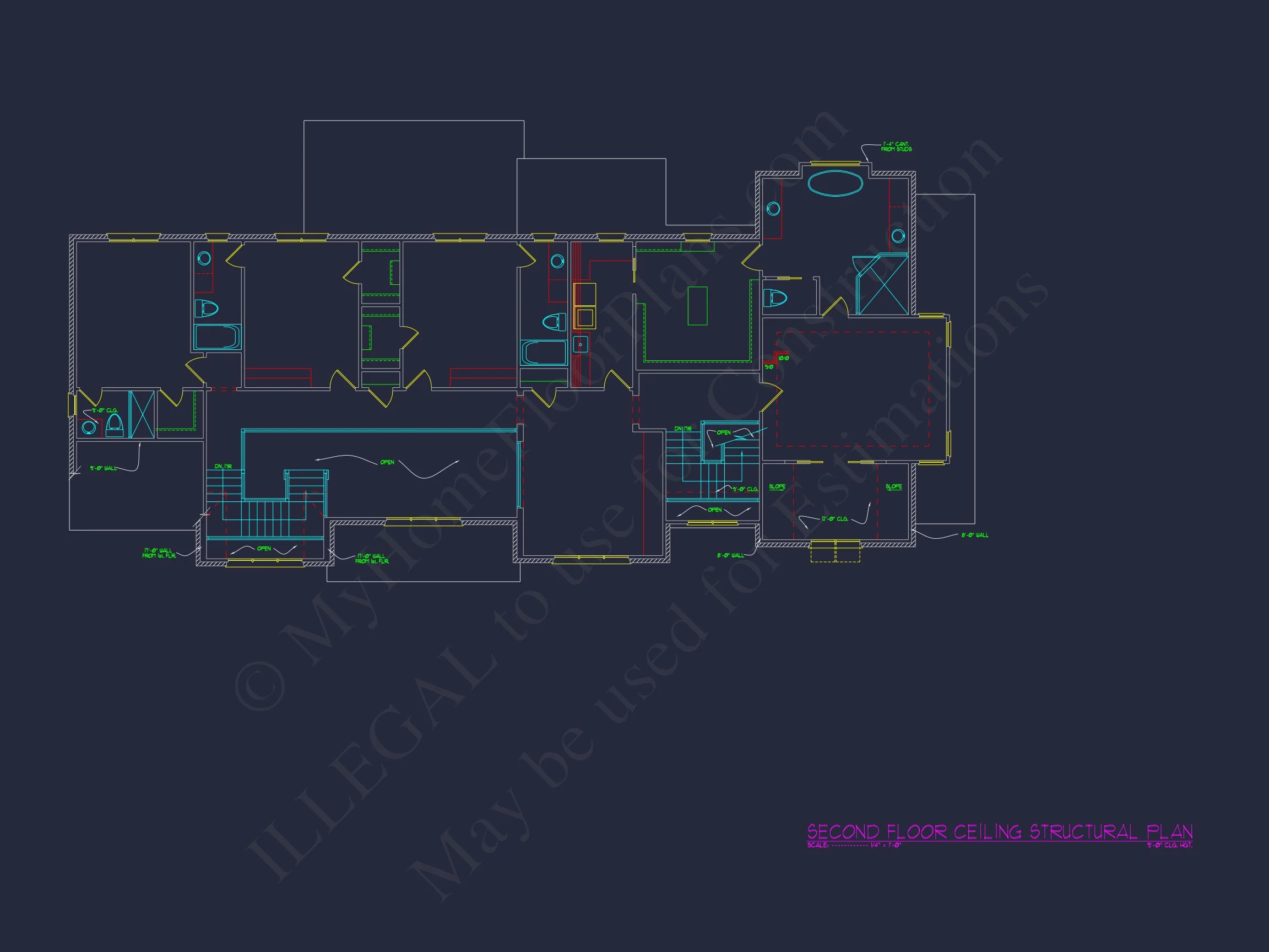 20-2021 HOUSE PLAN - Modern House Plan | Architectural Blueprint with CAD Designs 15 Architectural Blueprint with CAD Designs