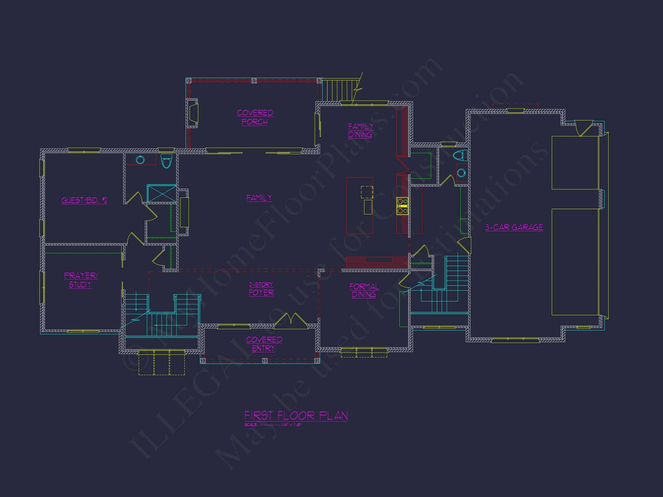20-2021 HOUSE PLAN - Modern House Plan | Architectural Blueprint with CAD Designs 9 Architectural Blueprint with CAD Designs