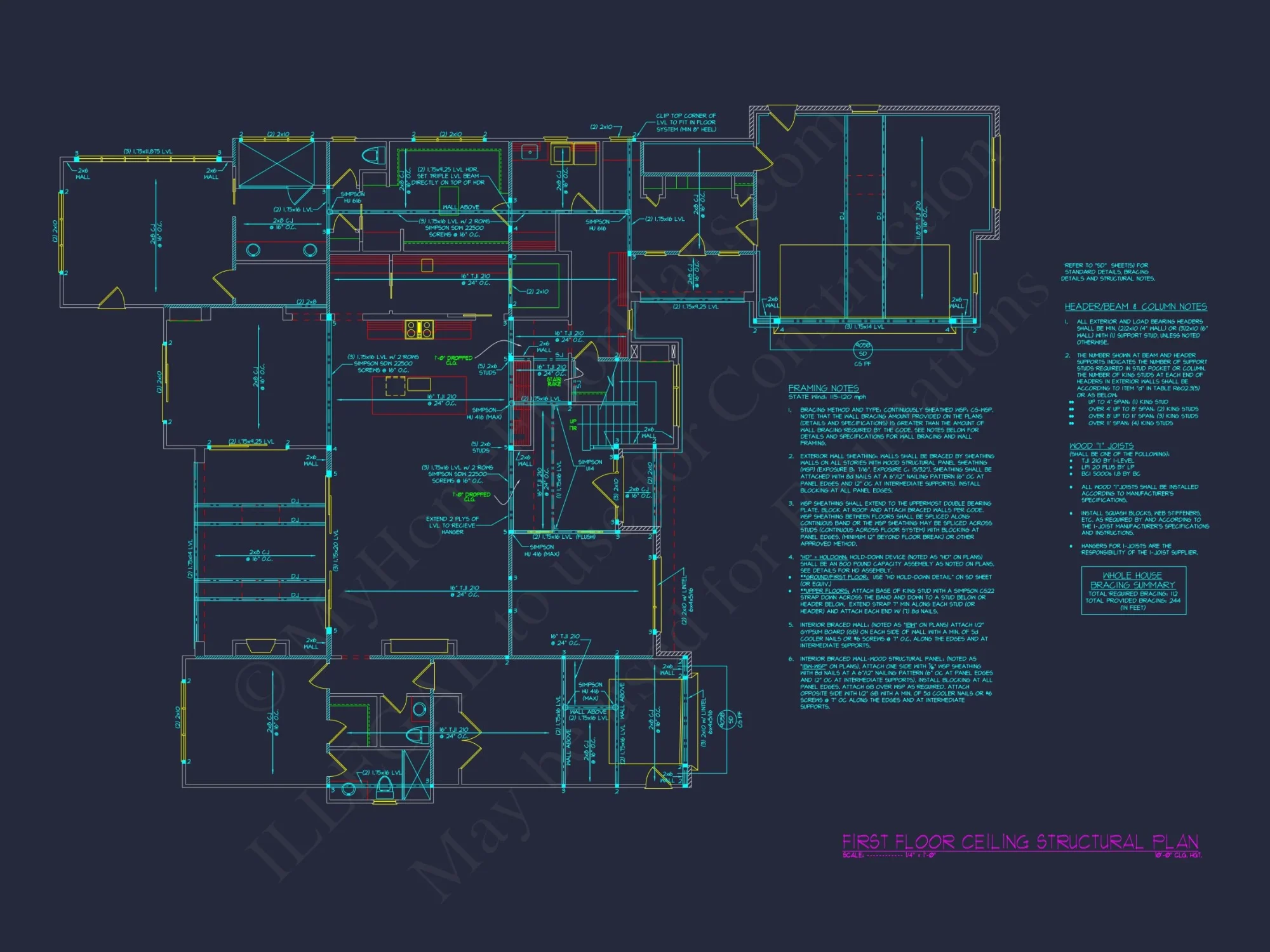 Modern house Floor Plan Blueprint: CAD Architecture Designs