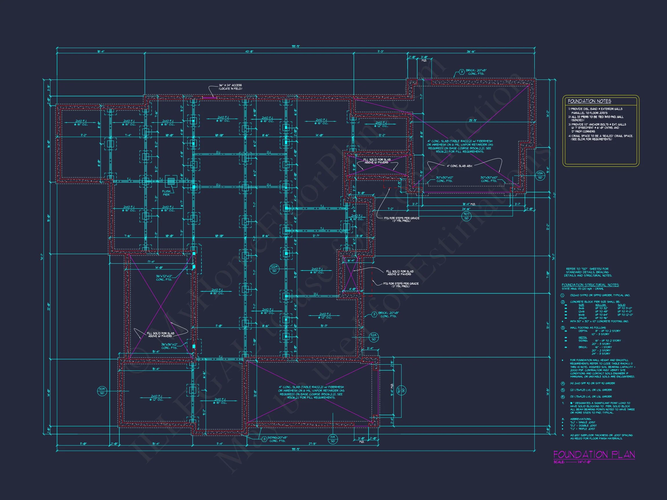 20-1996 HOUSE PLAN - Modern House Floor Plan Blueprint: CAD Architecture Designs 14 Modern house Floor Plan Blueprint: CAD Architecture Designs